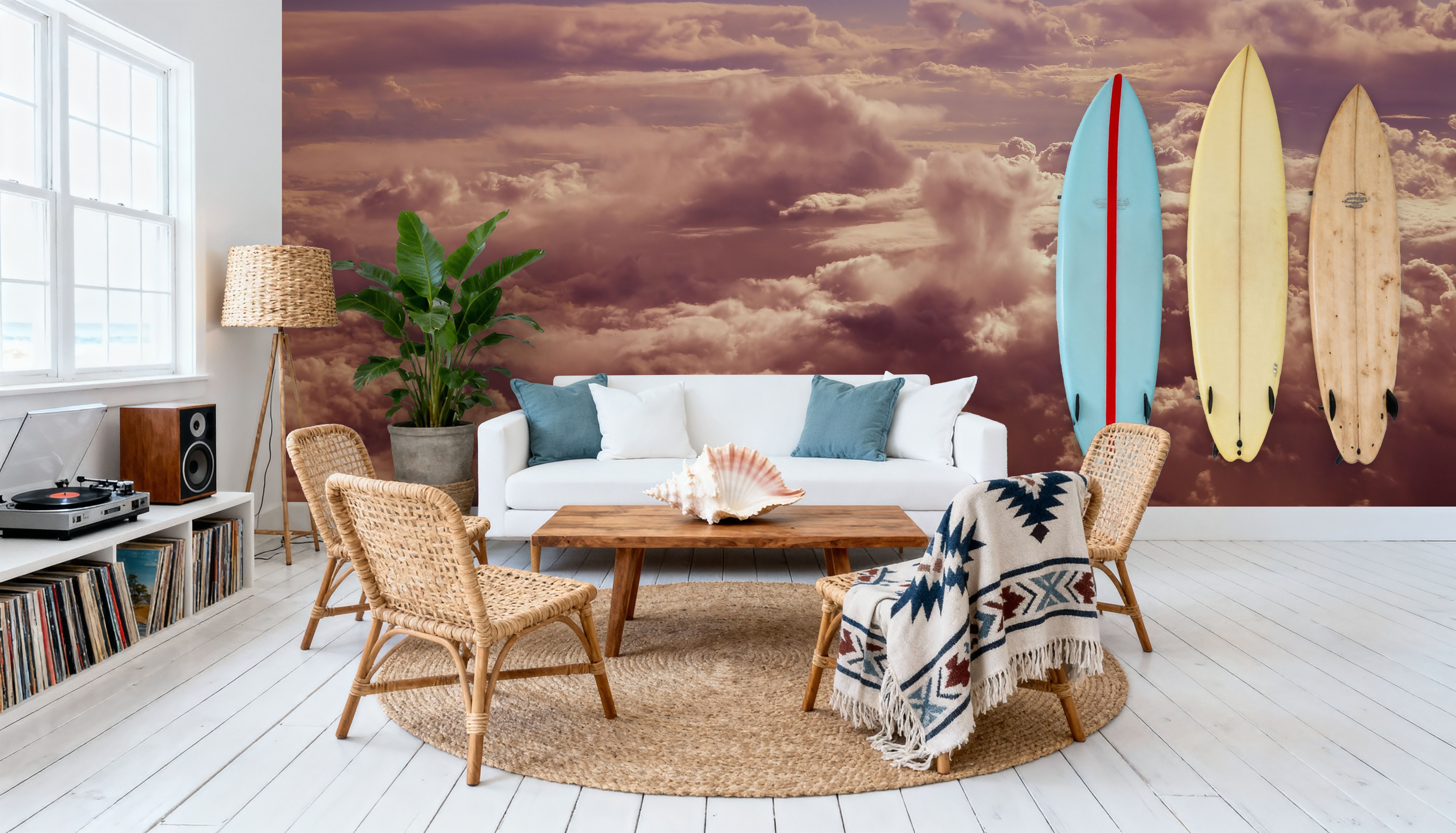 Above the Pink Clouds