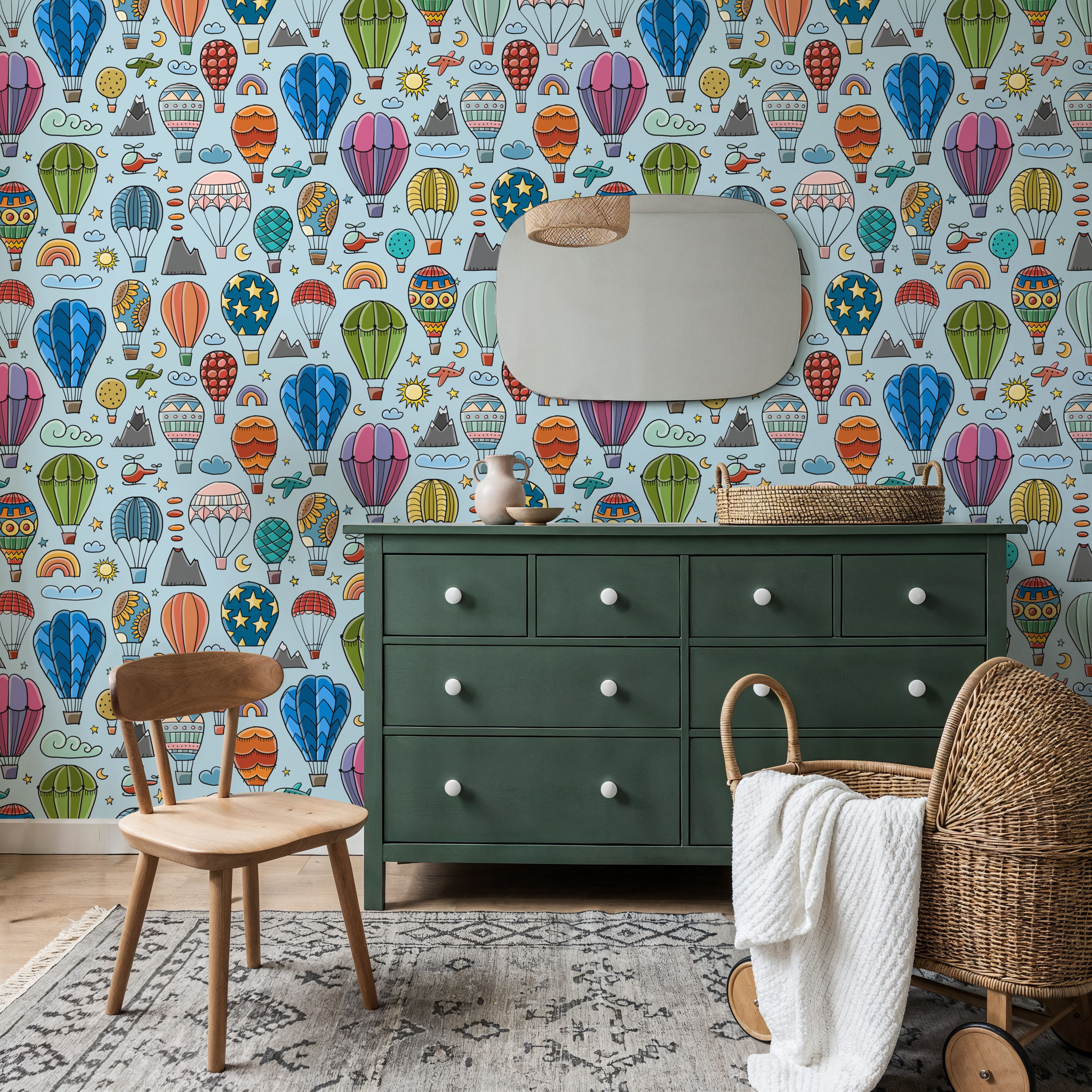 Hot Air Balloons, Papier peint