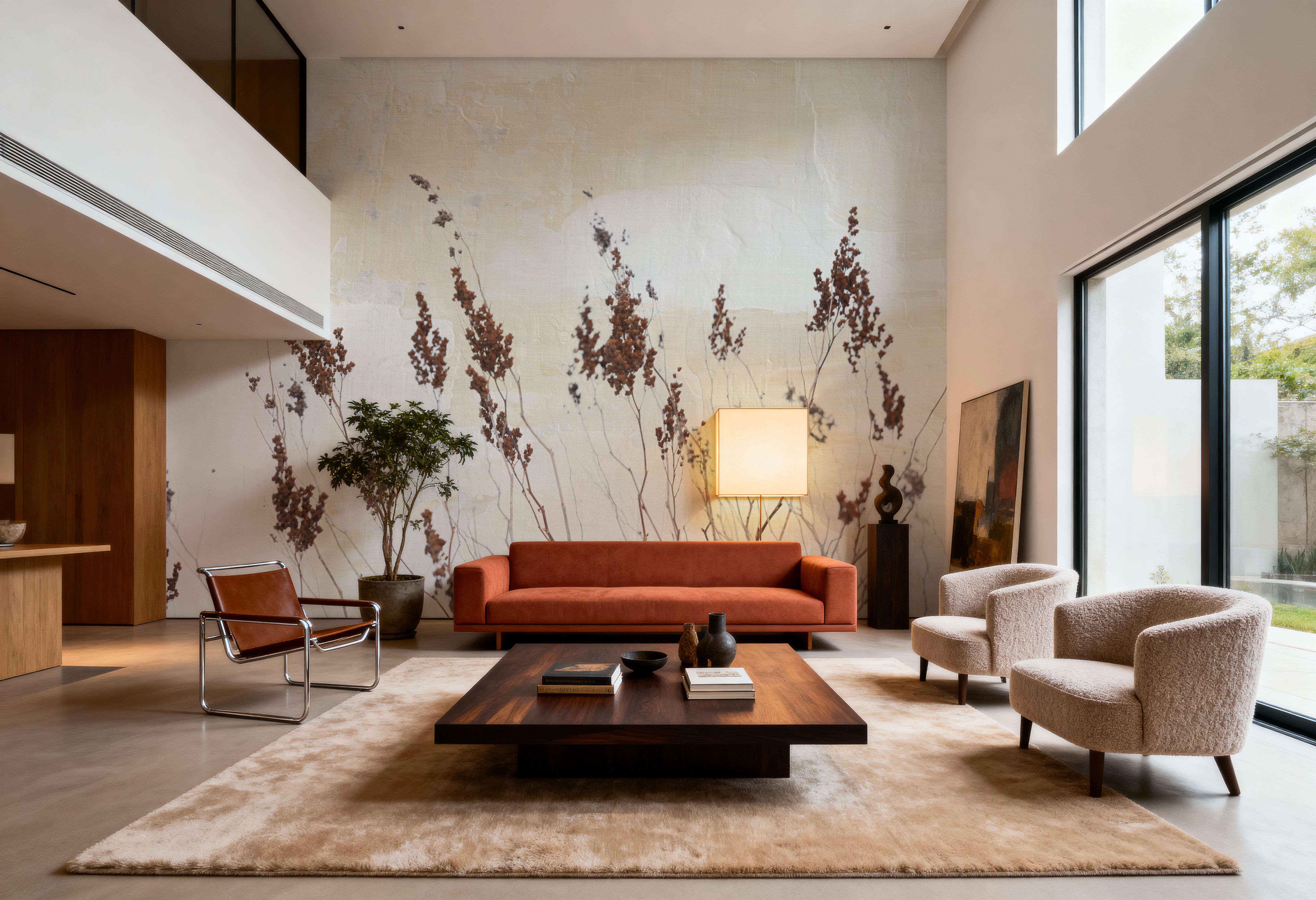 Earth and Lime I, Papier peint