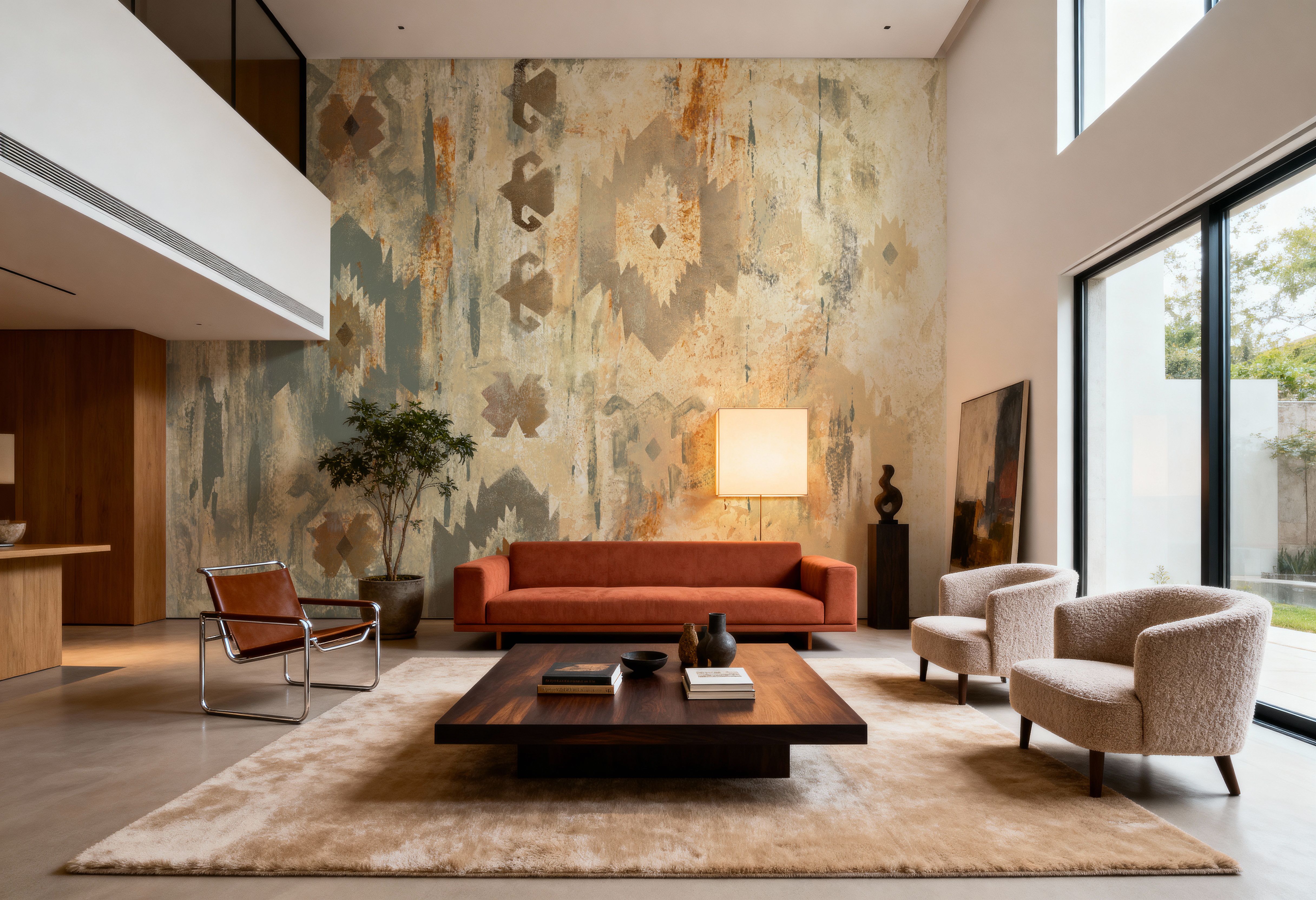 Southwest Design IV, Papel pintado