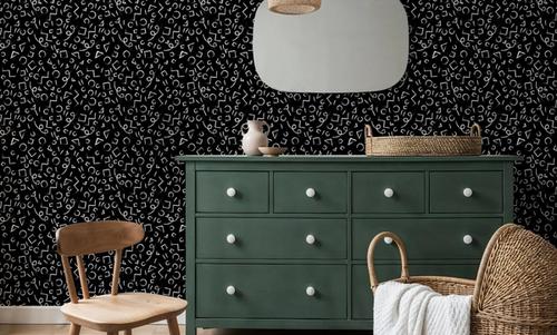 90's Confetti, Black