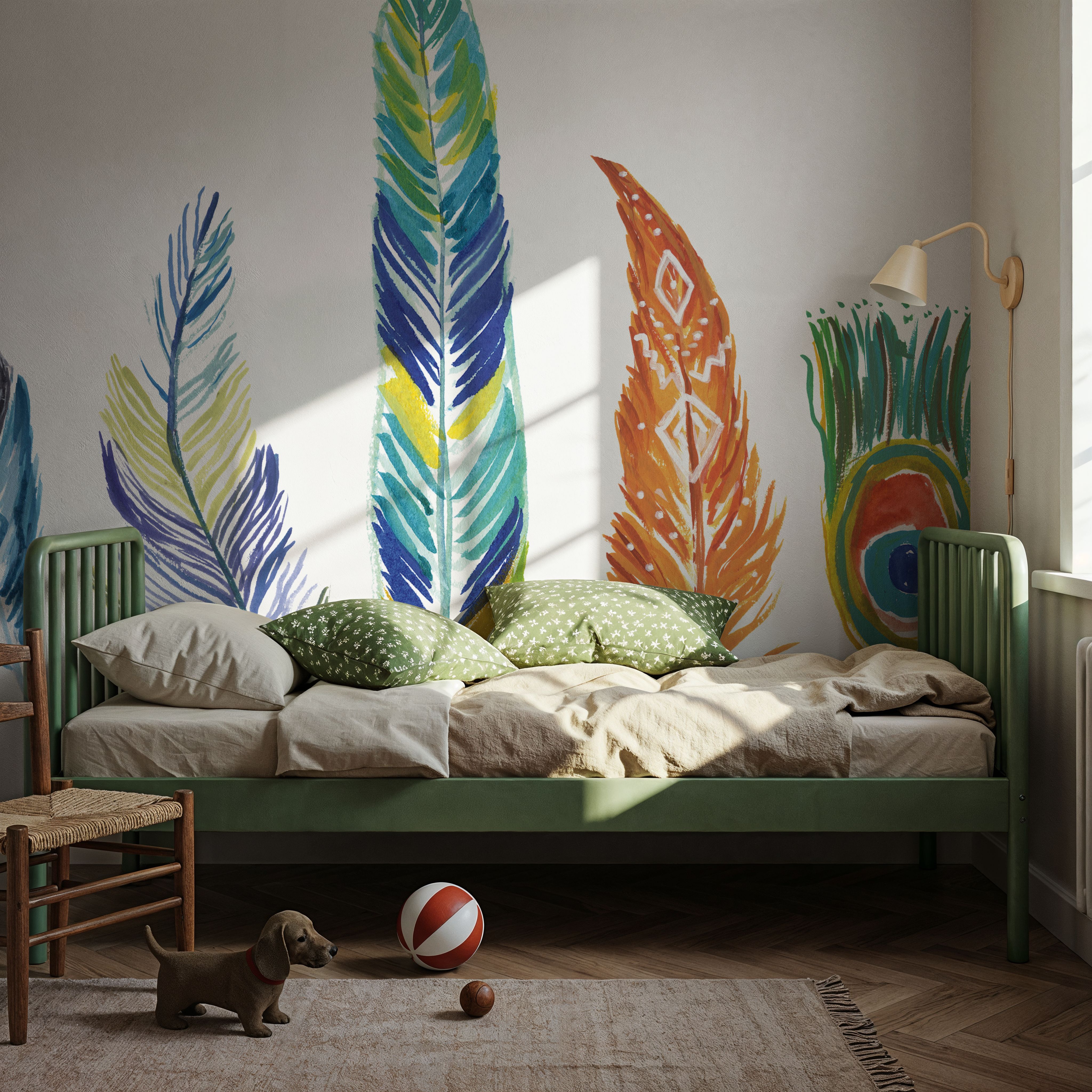 Rainbow Feathers III