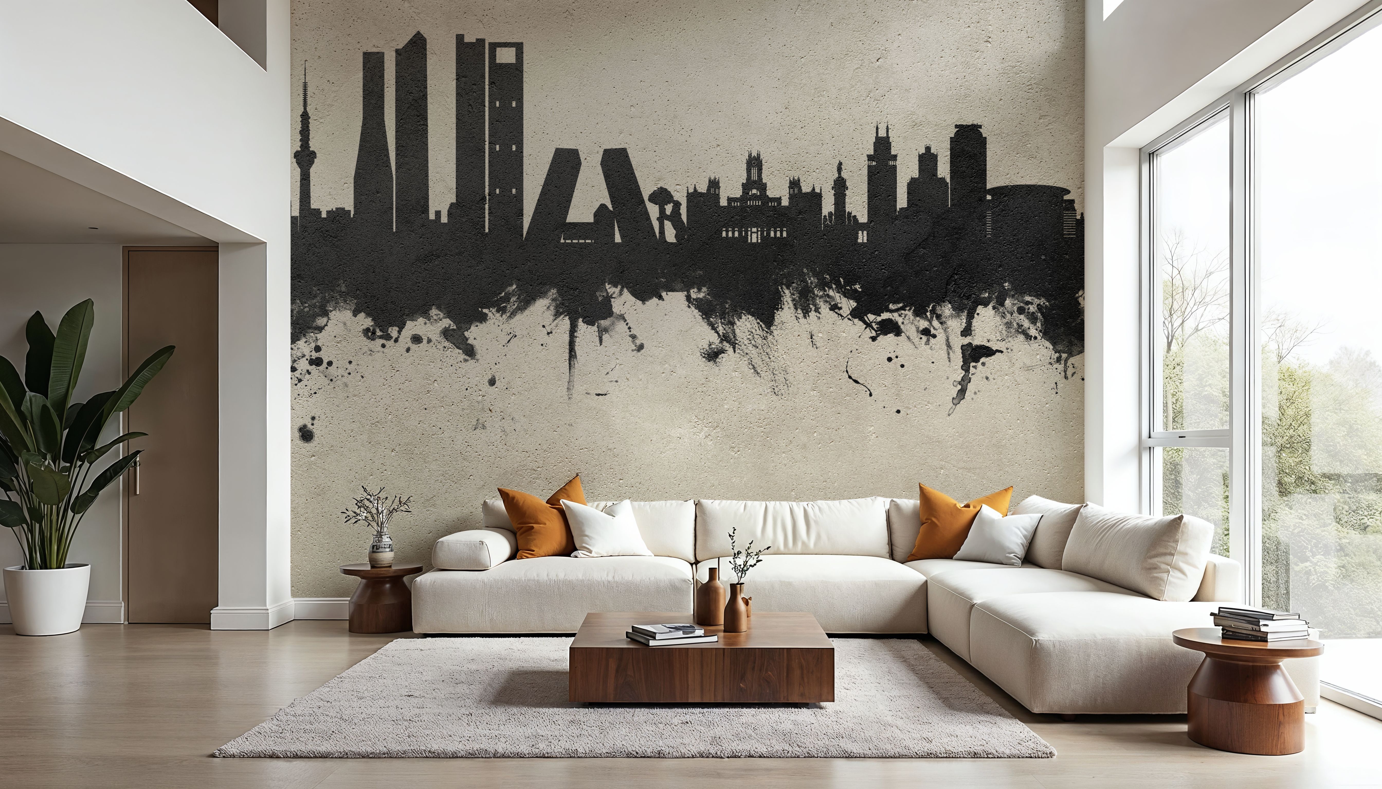 Madrid Skyline Concrete