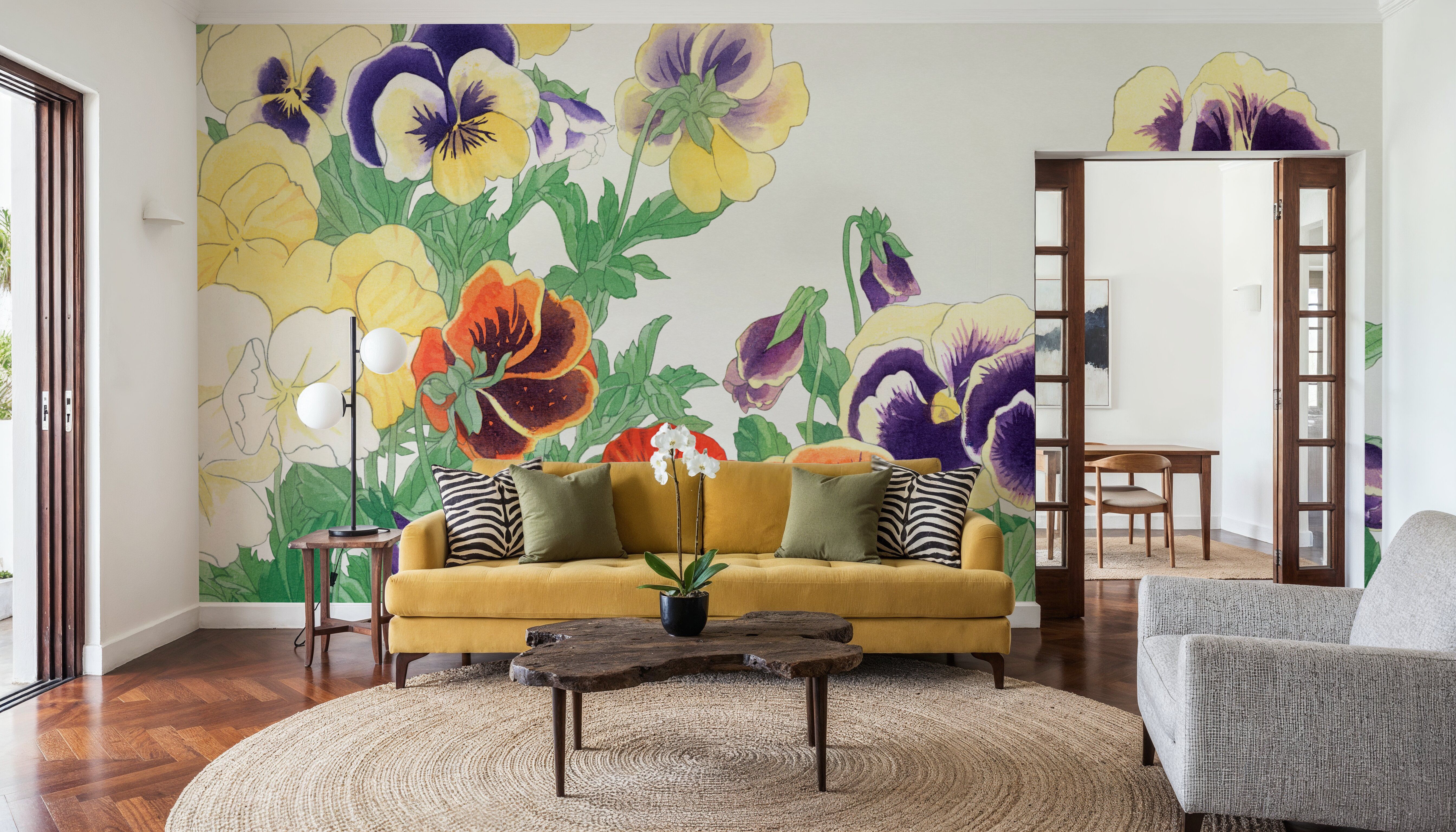 Tanigami Pansy, Wallpaper