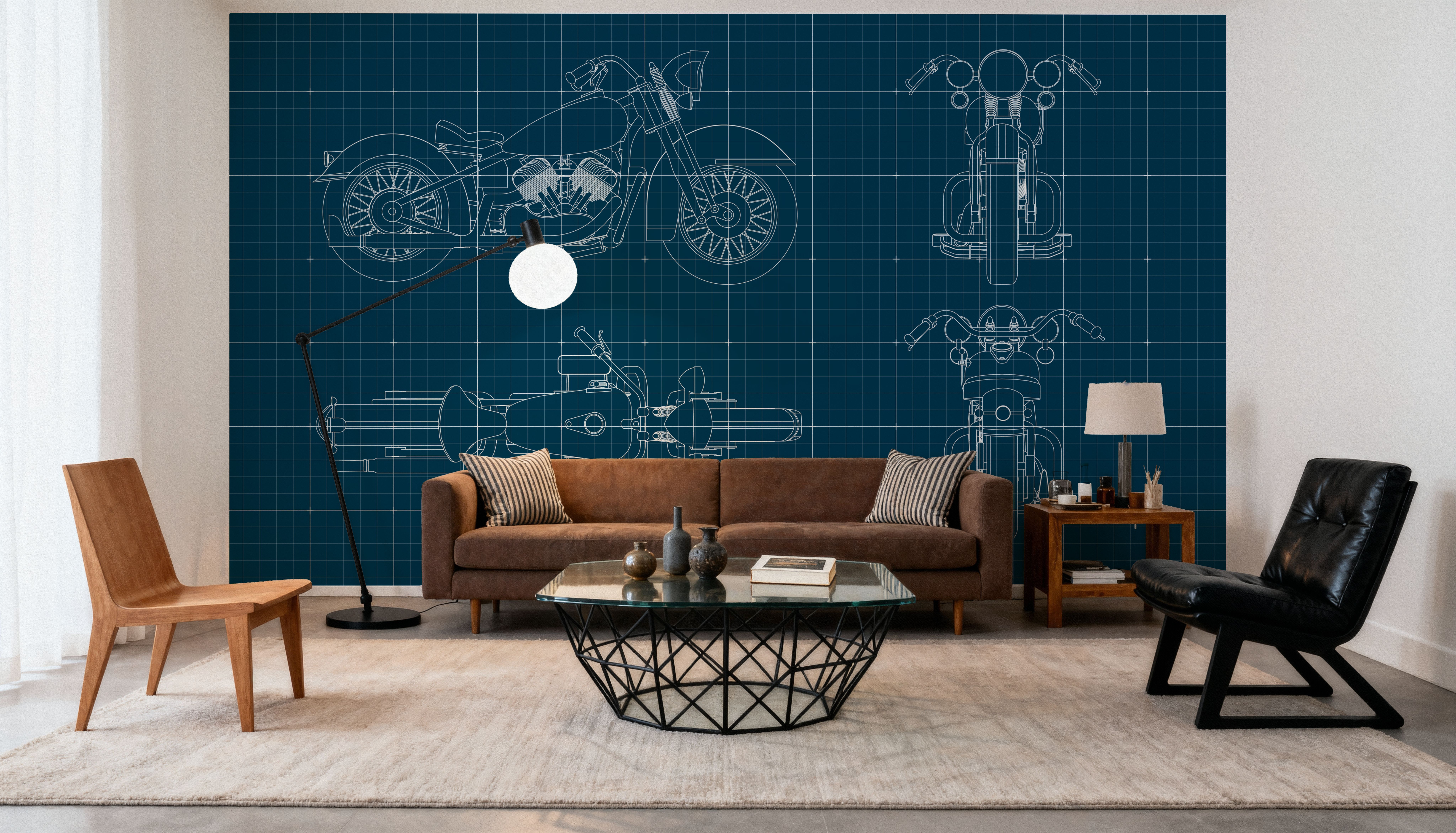 Motorcycle Blueprint