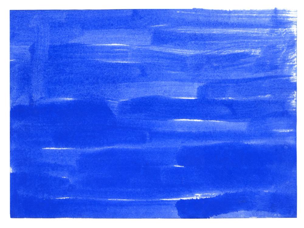 Denim Cloud Strokes