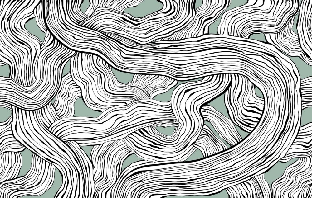 Weaves & Waves, Dusty Green