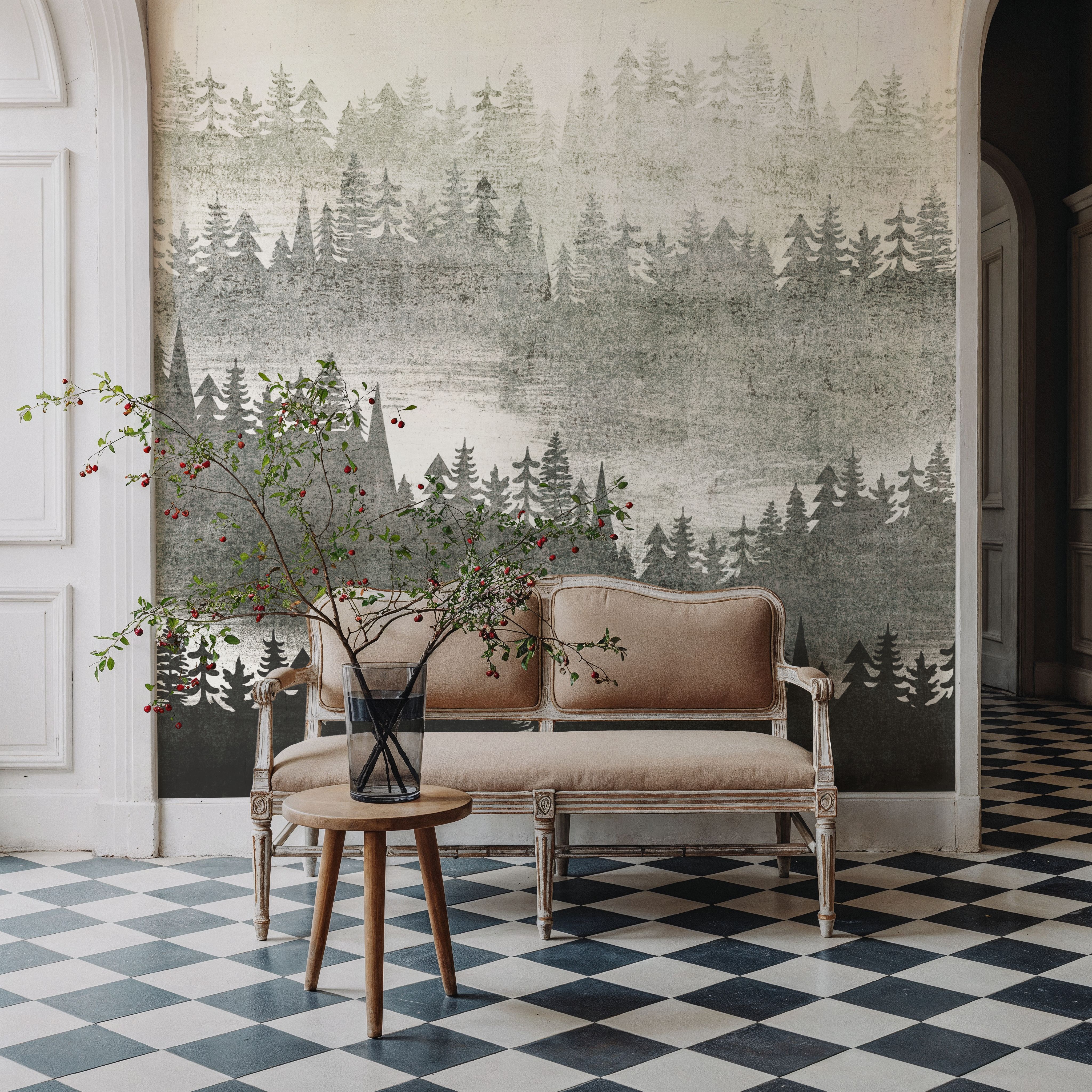 Mountainscape Silver