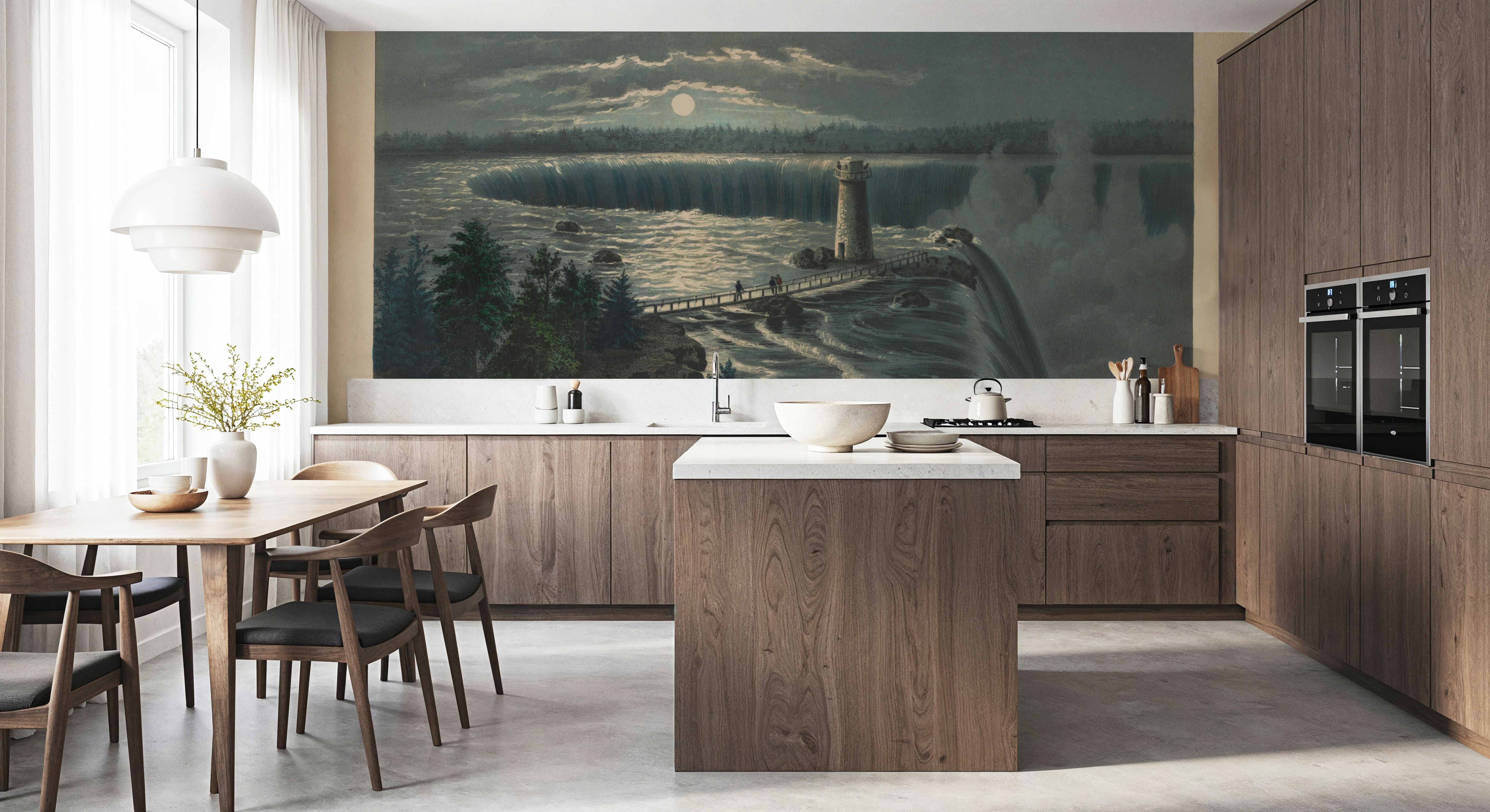 Niagara Falls 1860, Tapeten