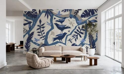 Desert Flair Blue Circle