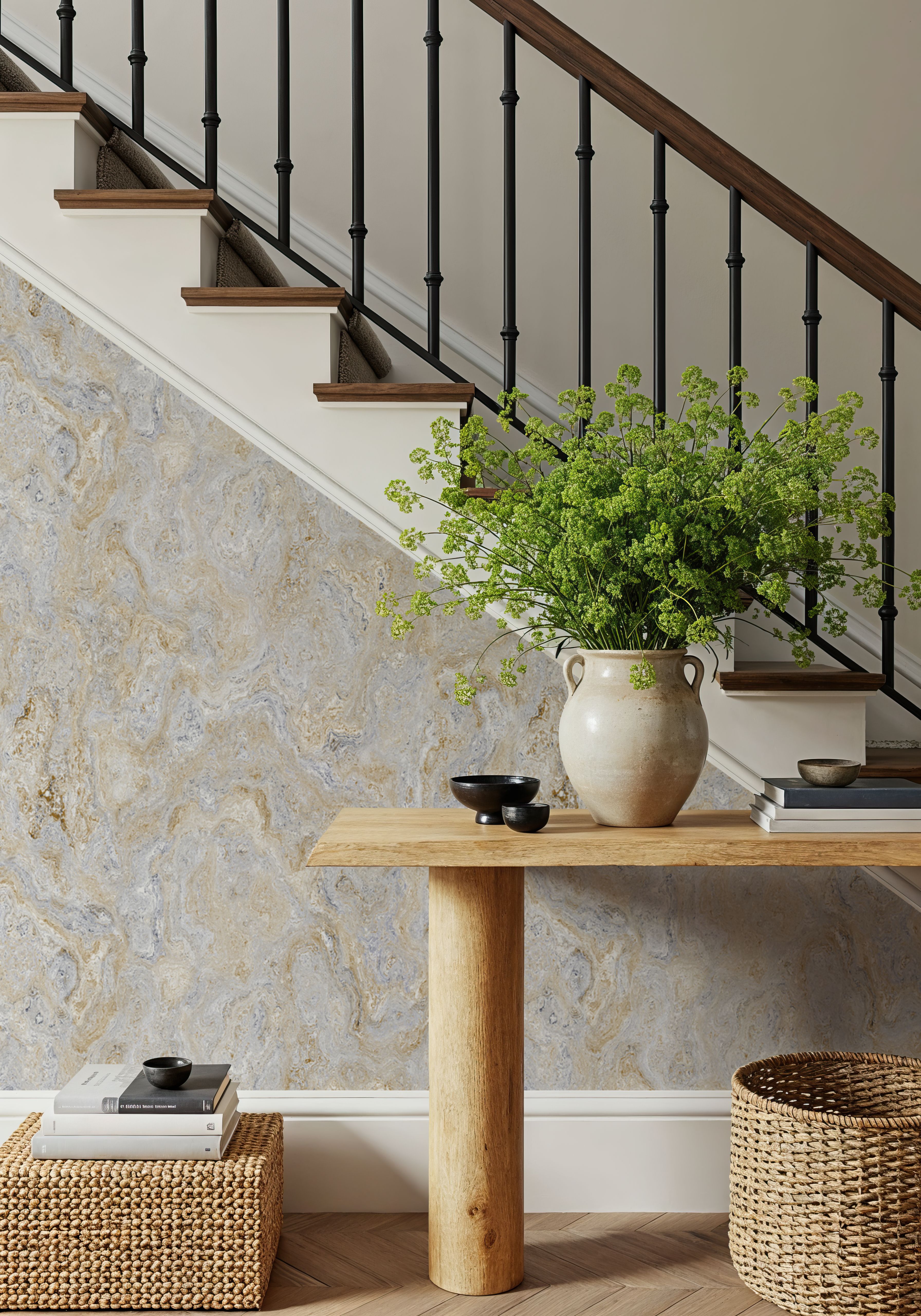 Spelsau, Papier peint