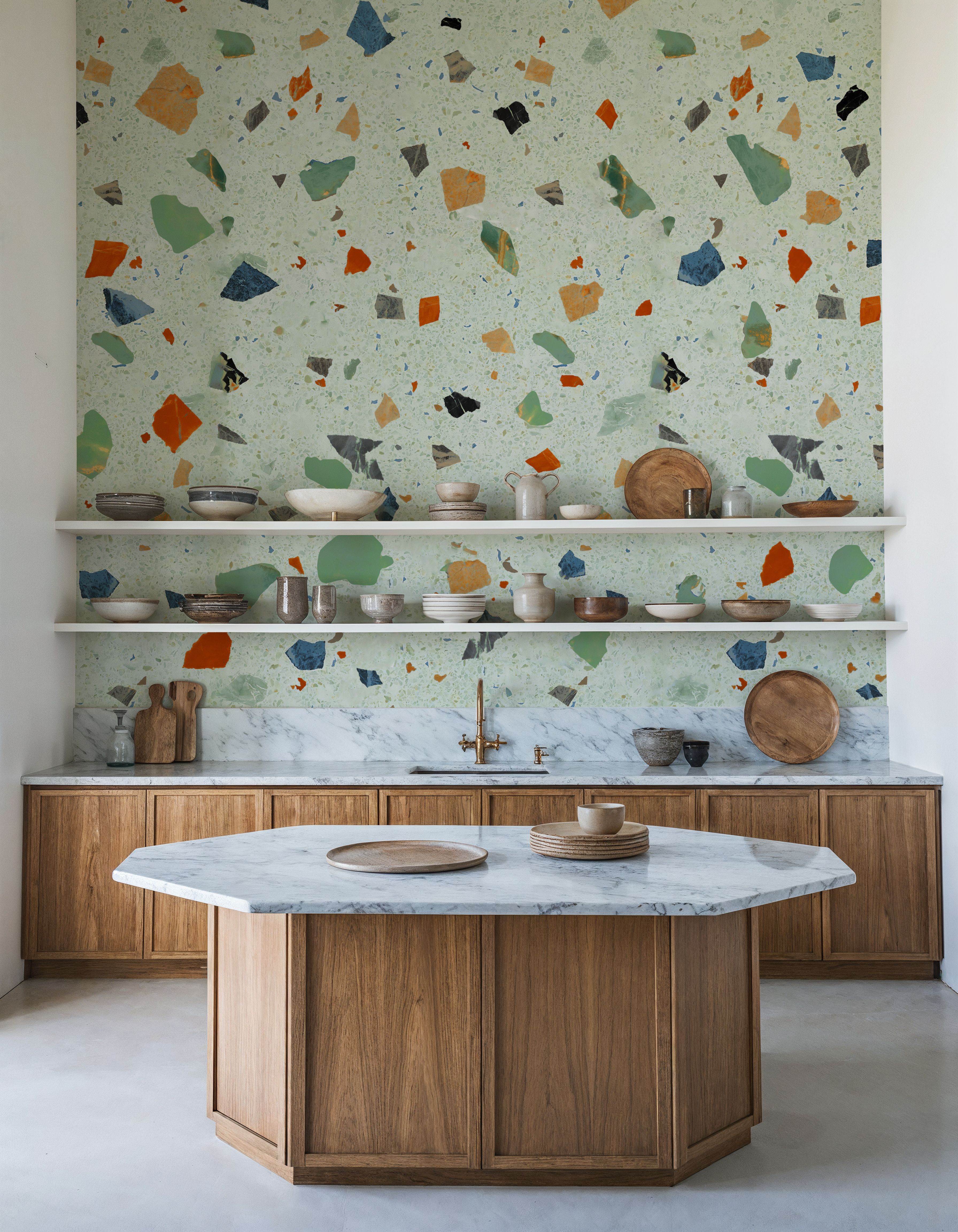 Terrazzo Multi, Pistachio