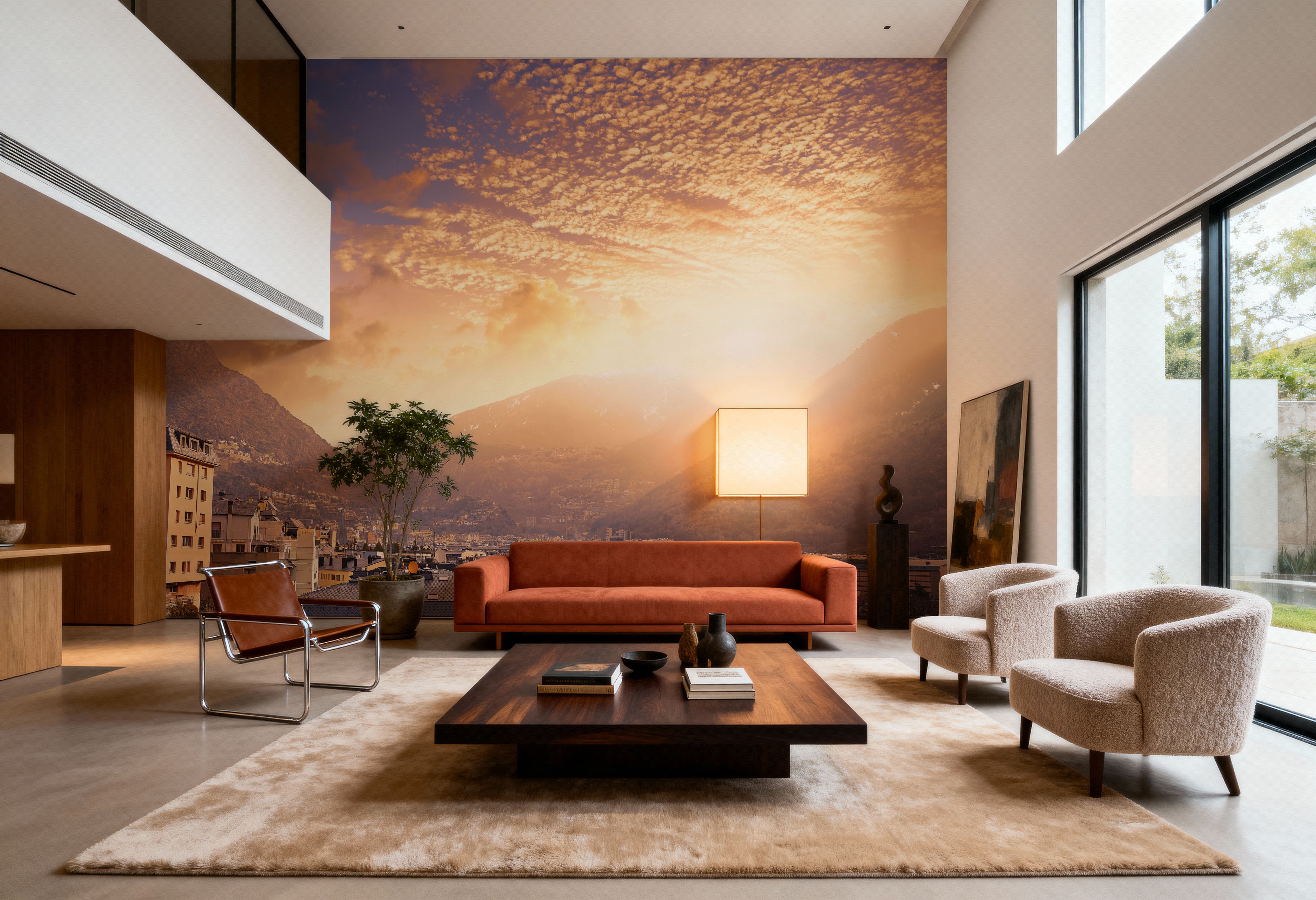 Mountain Twilight Village