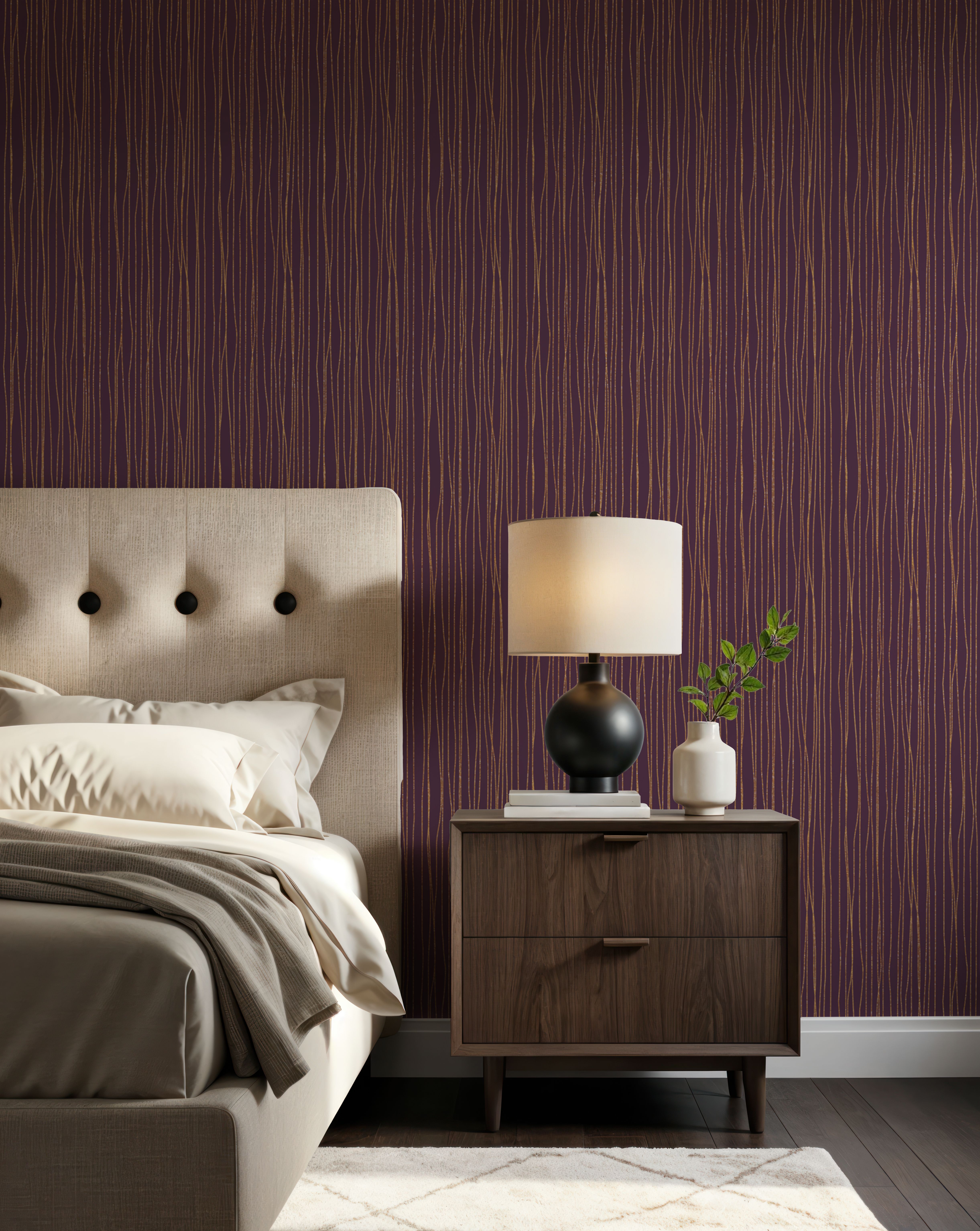 Lone Lines Purple
