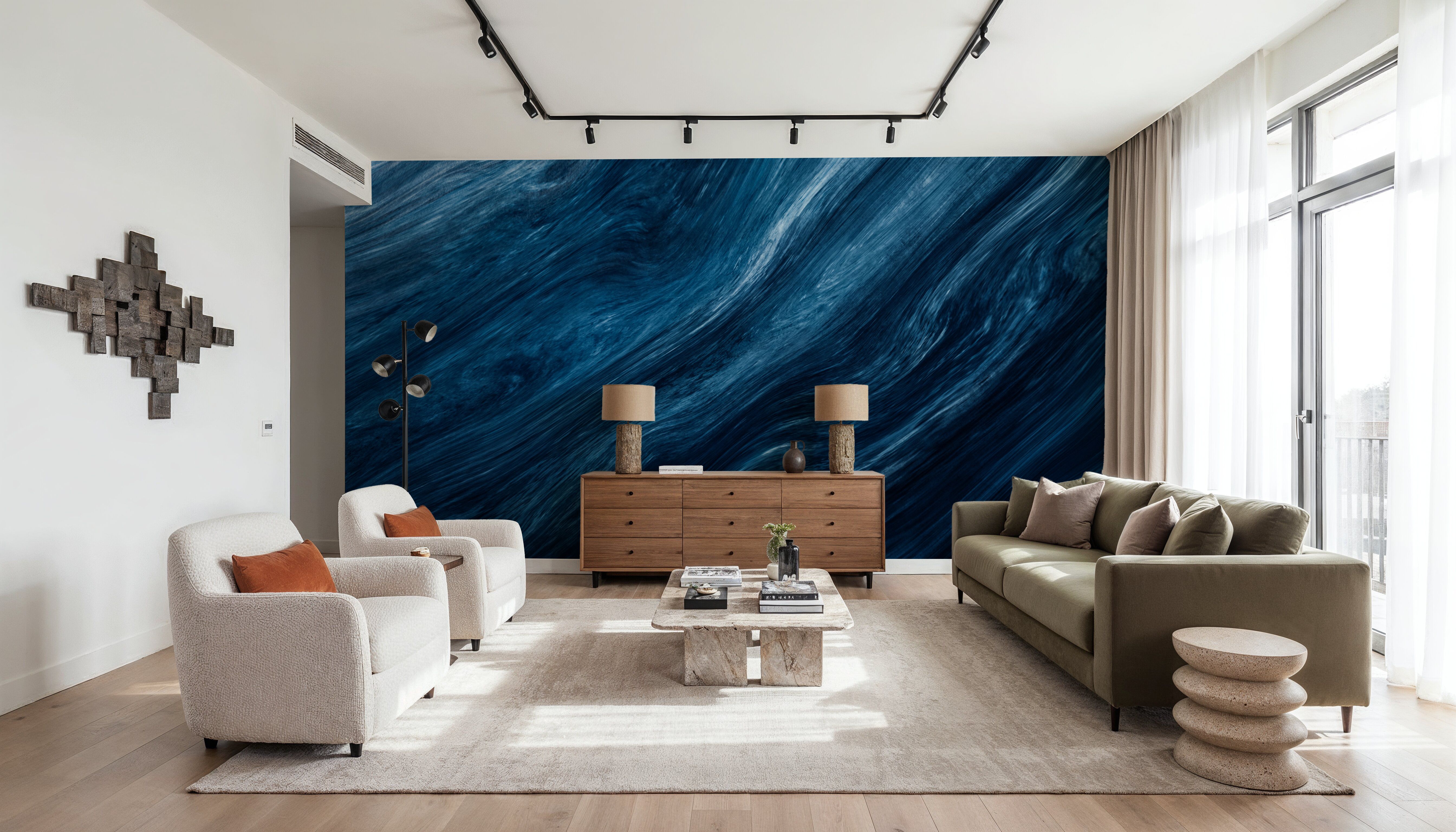 Midnight Wave, Wallpaper