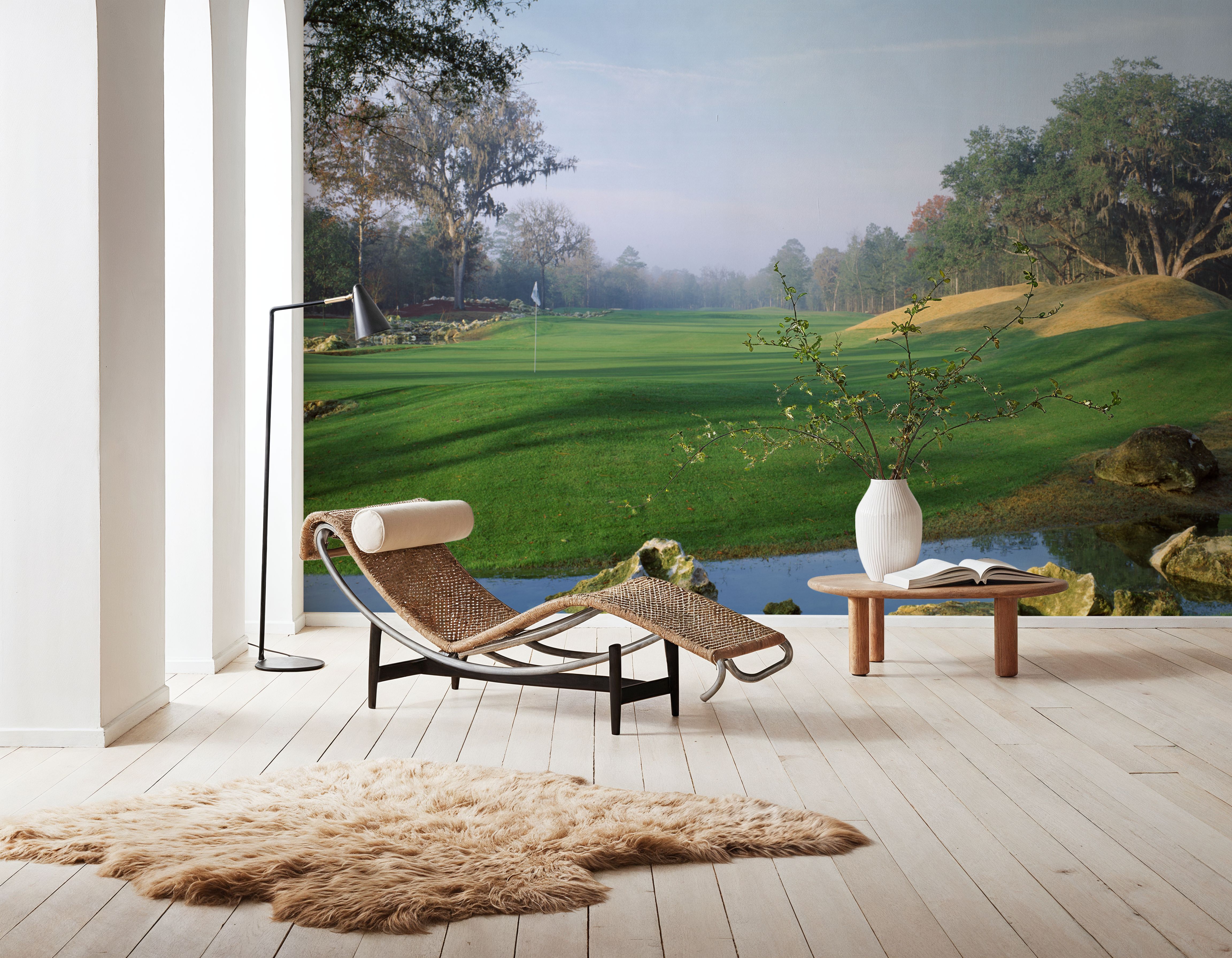 Misty Fairway Serenity