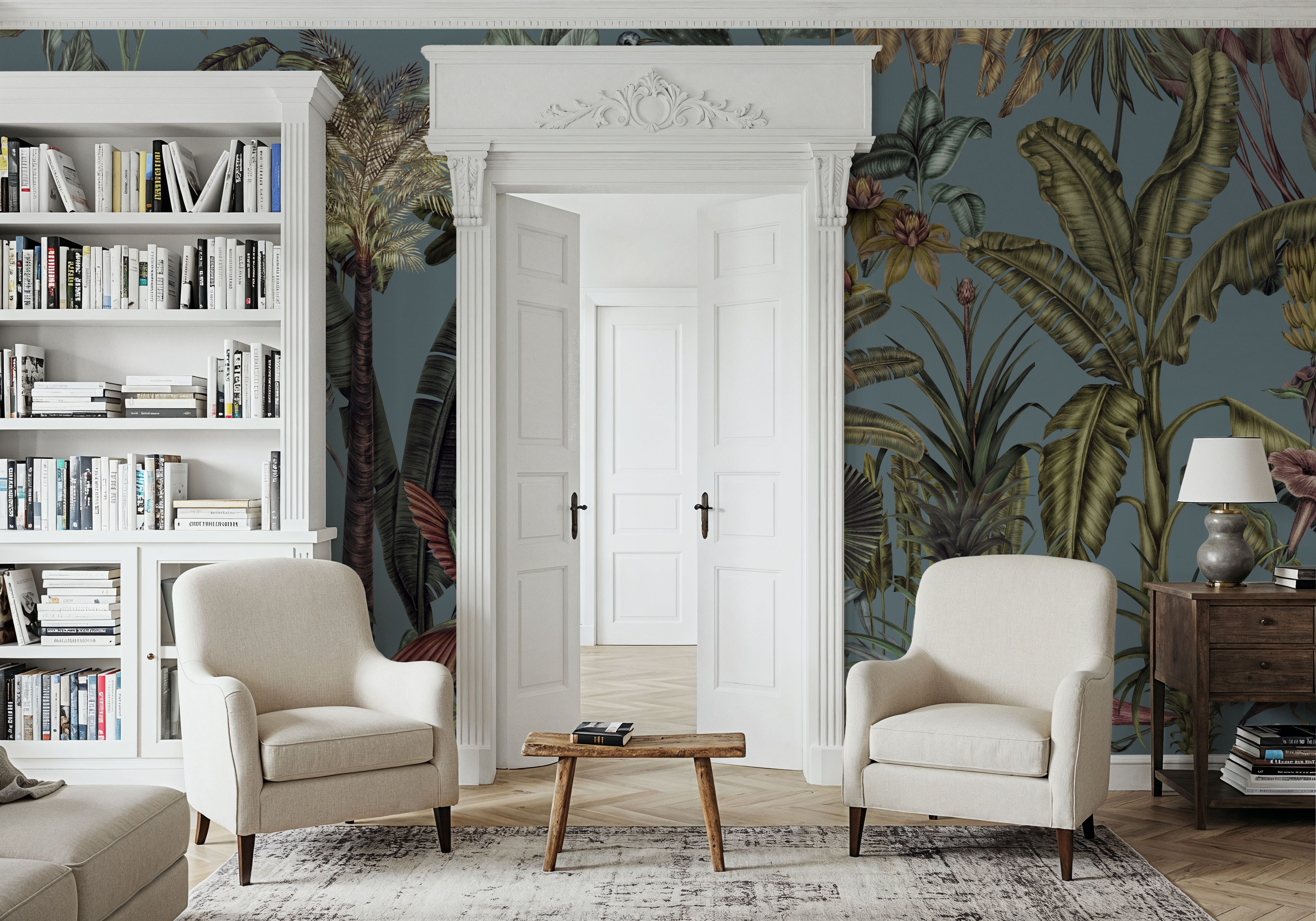 Tropical Wonderland, French Blue