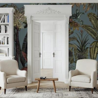 Tropical Wonderland, French Blue