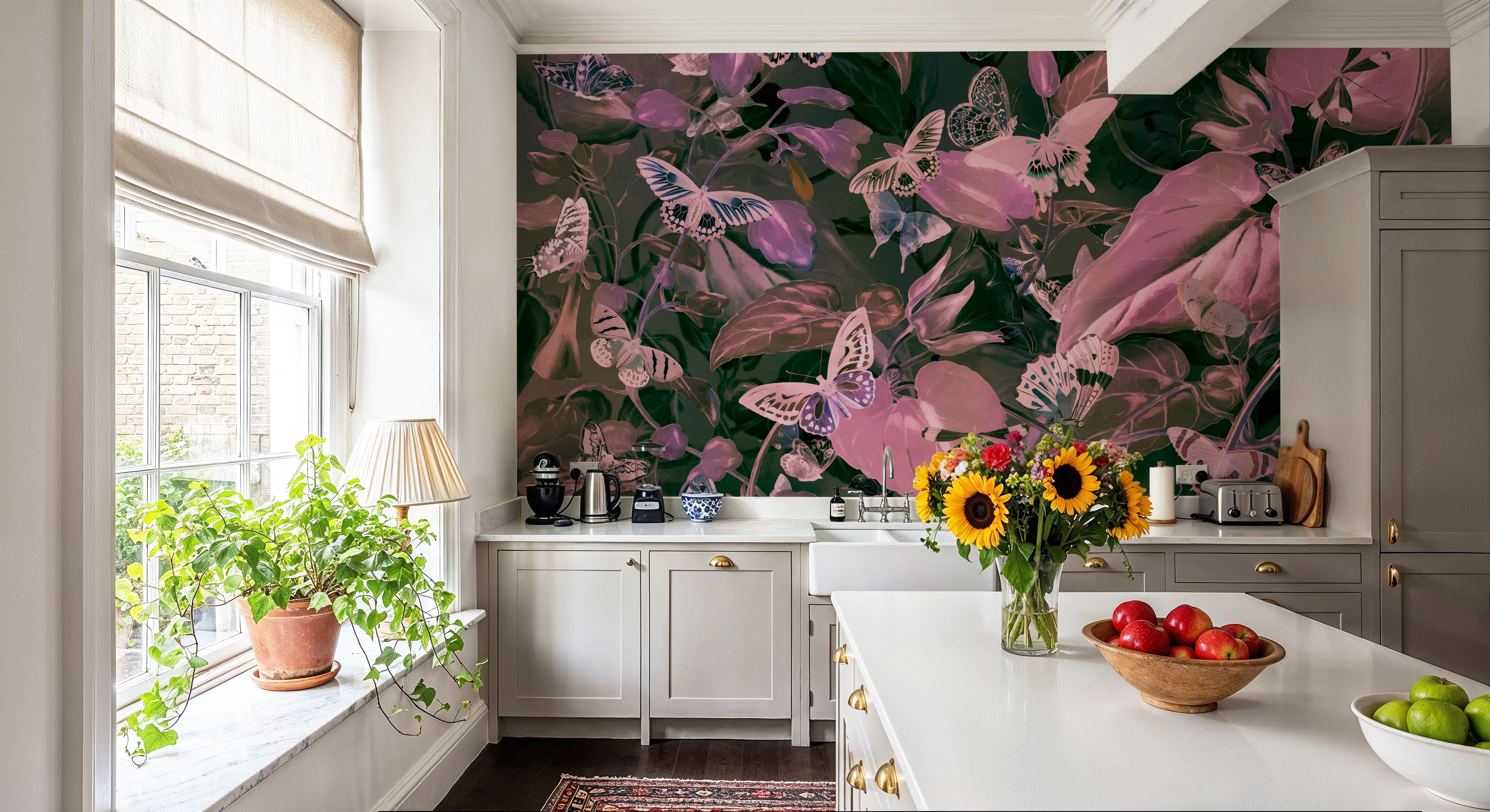 Butterfly Paradise Bright Pink