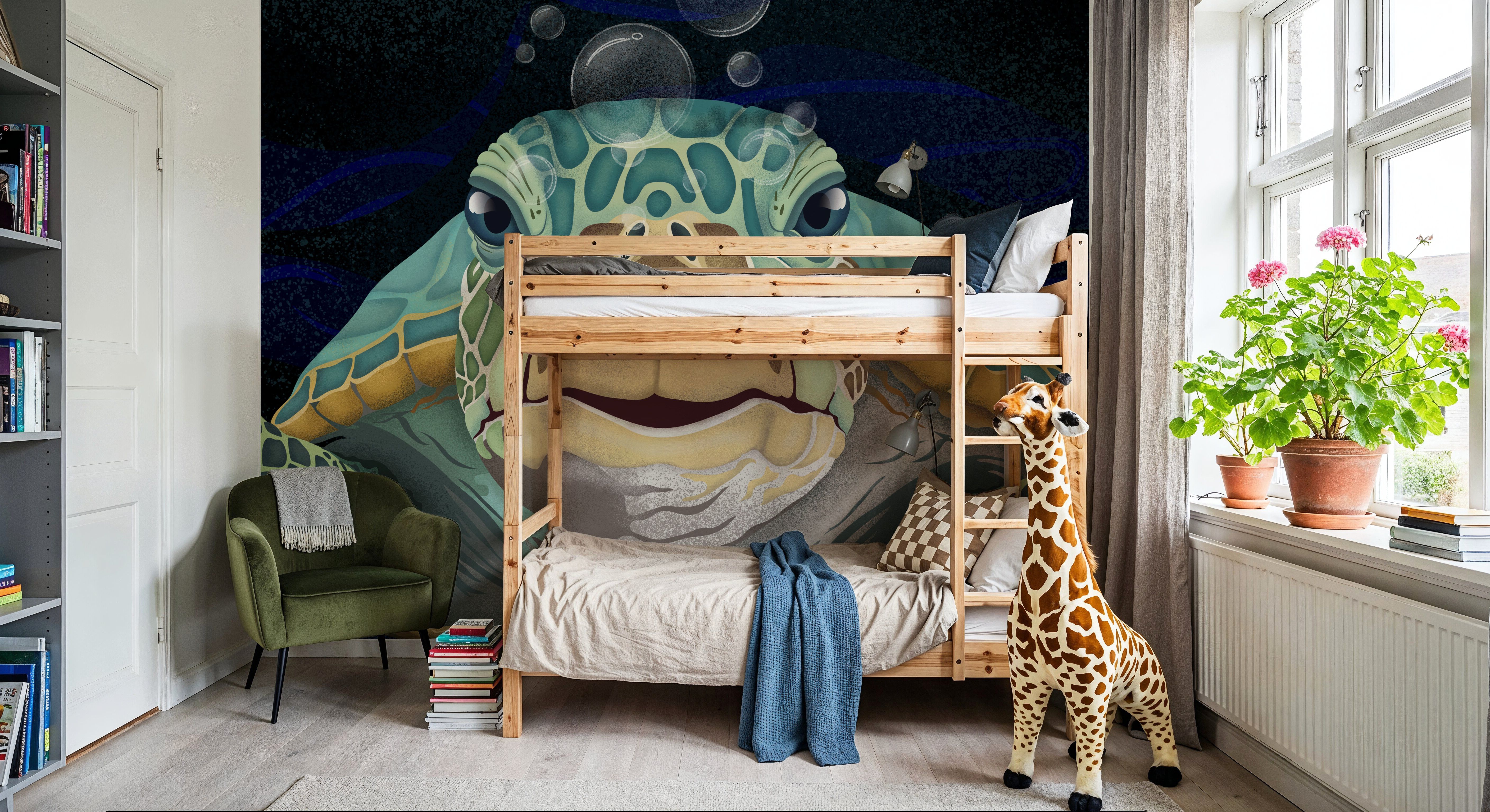 Hello Turtle, Midnight, Wallpaper