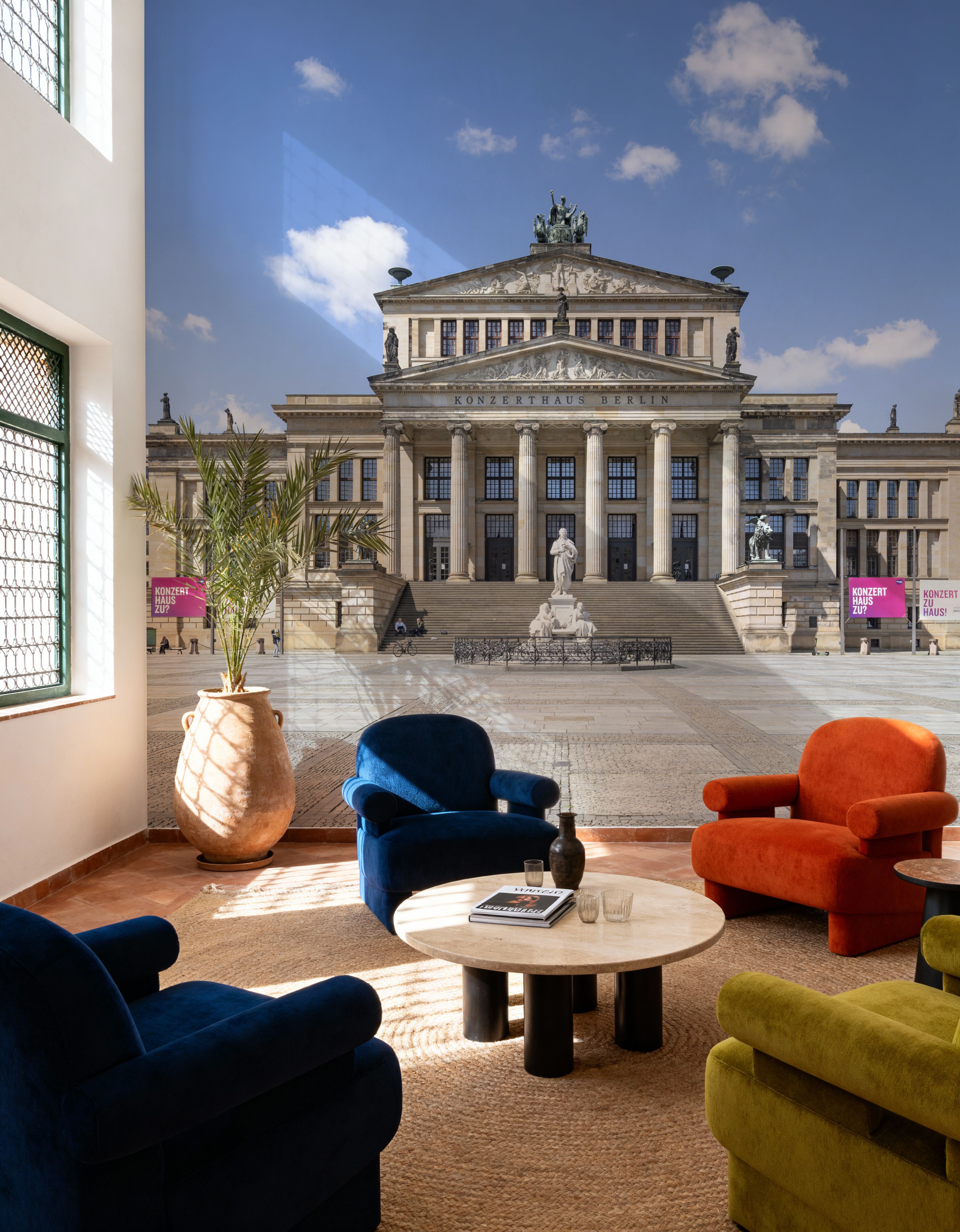 Mural de parede - Konzerthaus Berlin - Wallism Portugal - Autoadesiva ou cola para parede
