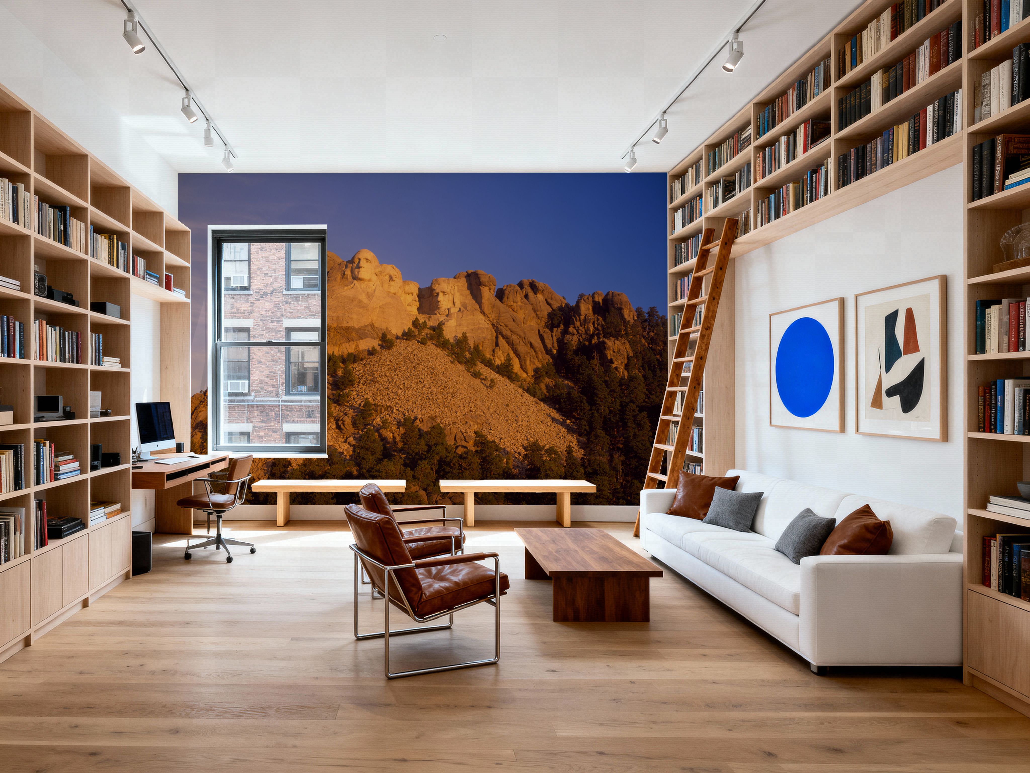 Low Angle Mount Rushmore