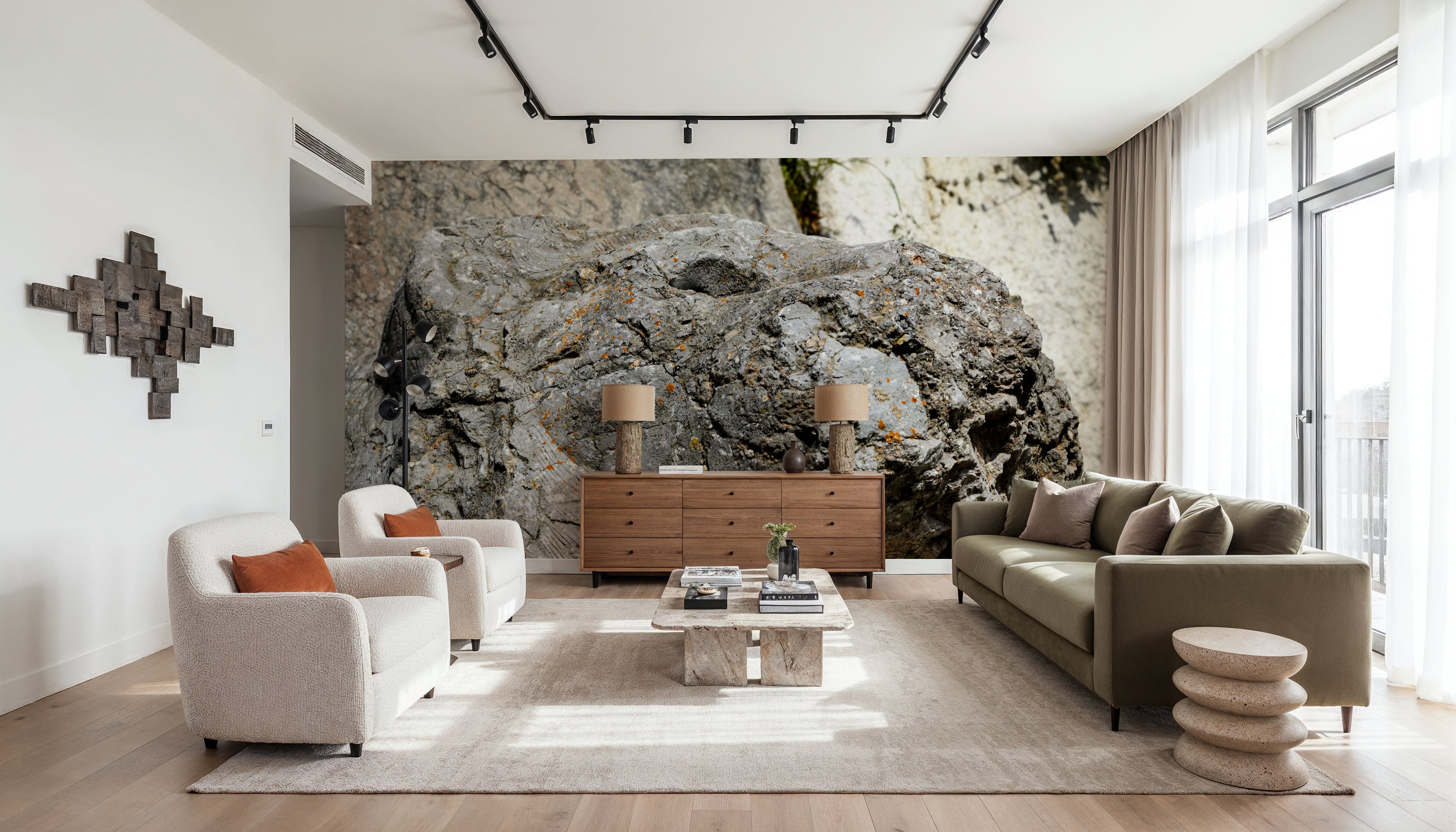 Ancient Lion Stone, Papel de parede