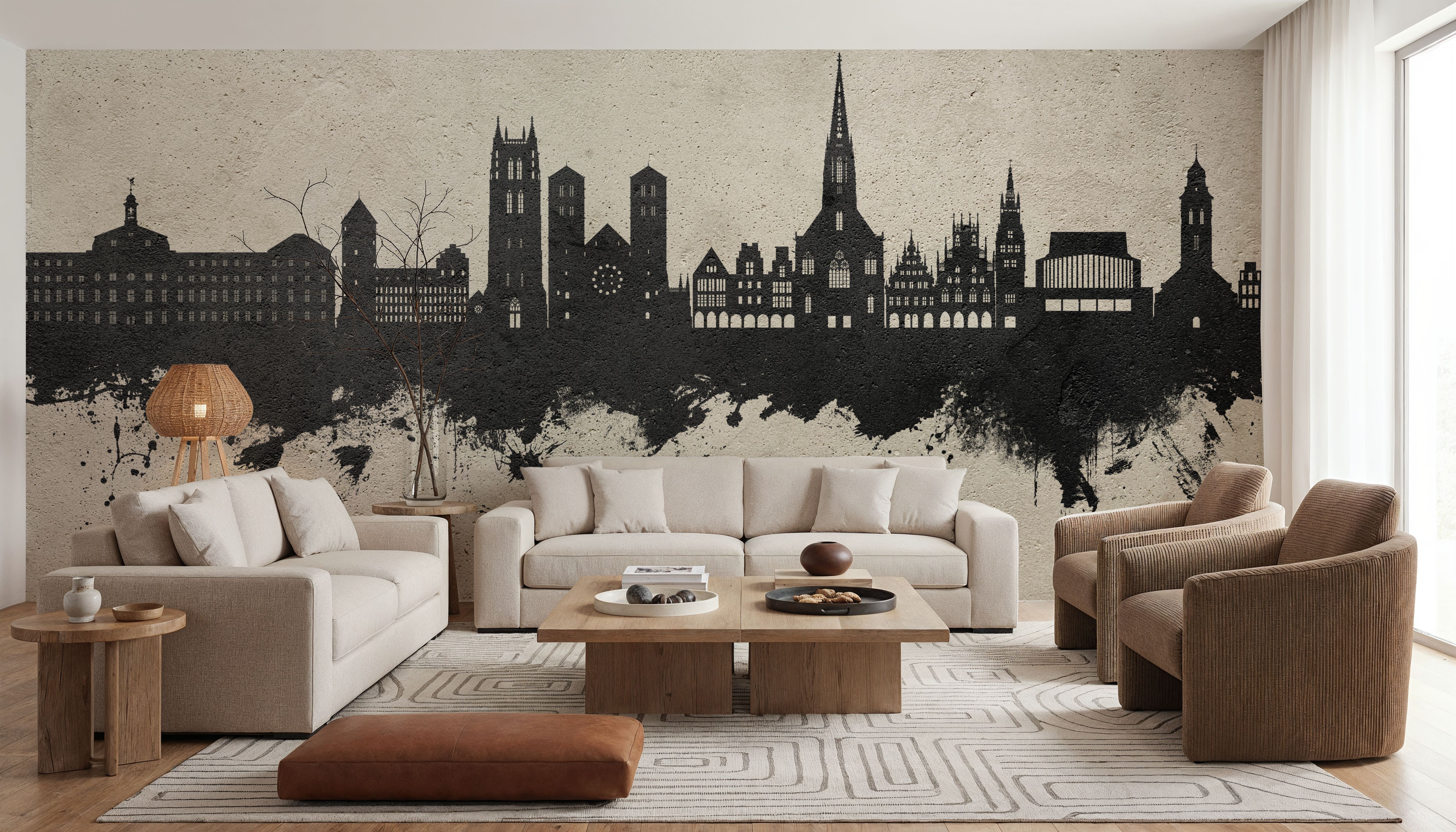 Münster Germany Skyline Concrete