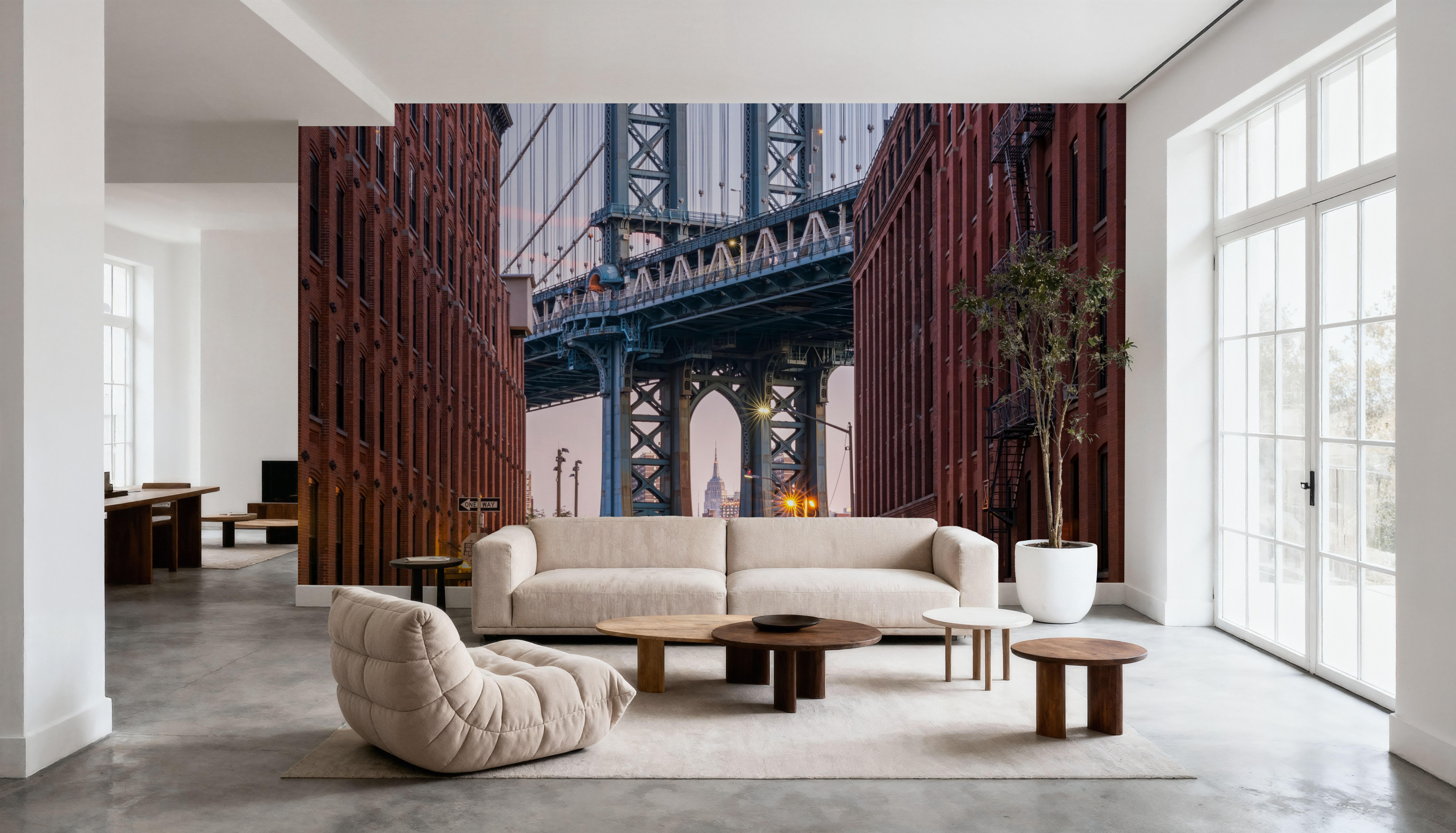 Manhattan Bridge from Dumbo Close