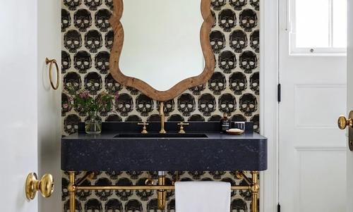 Skulls Everywhere Black