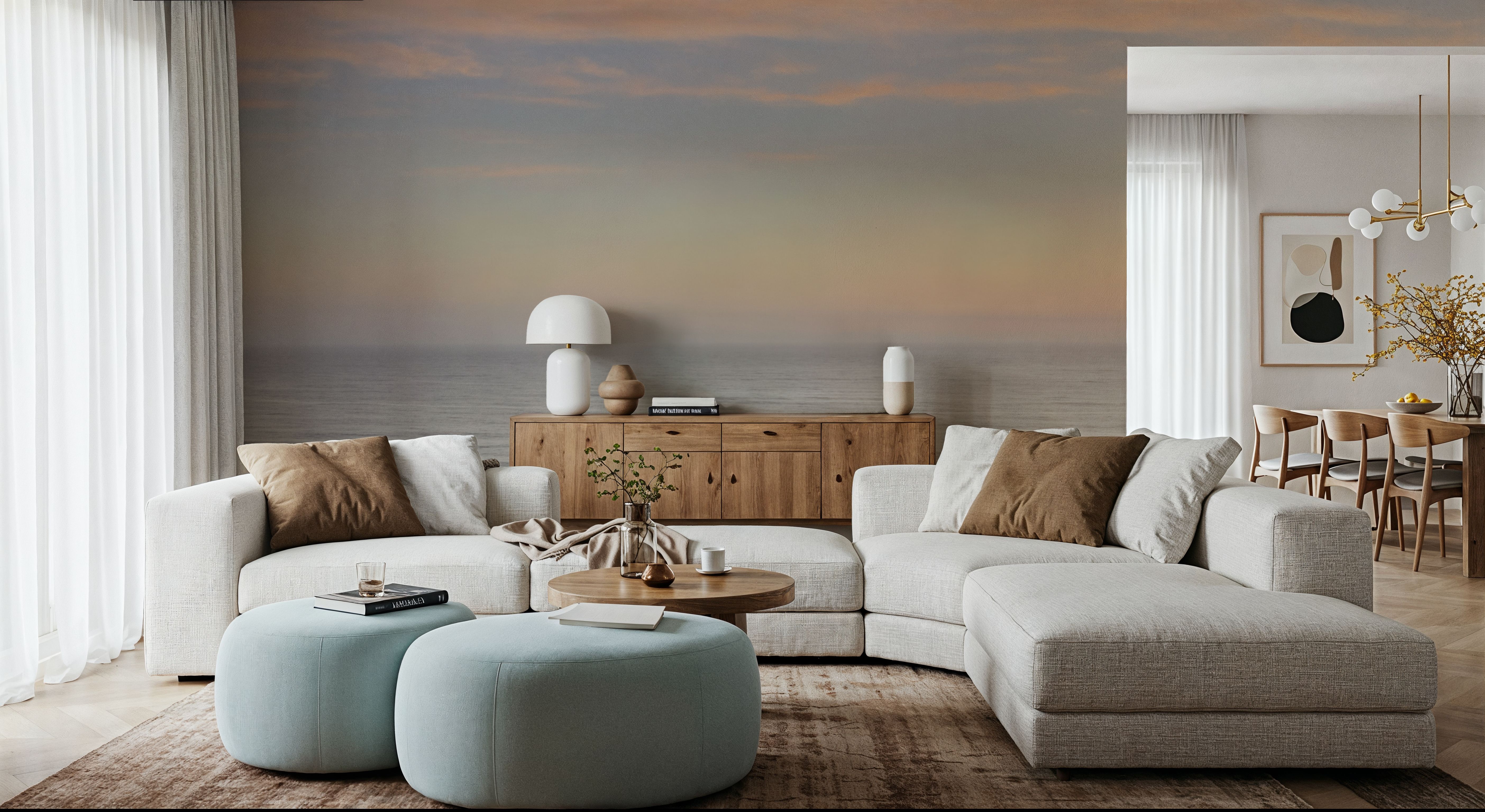 Sunset on Redwoods Coast I