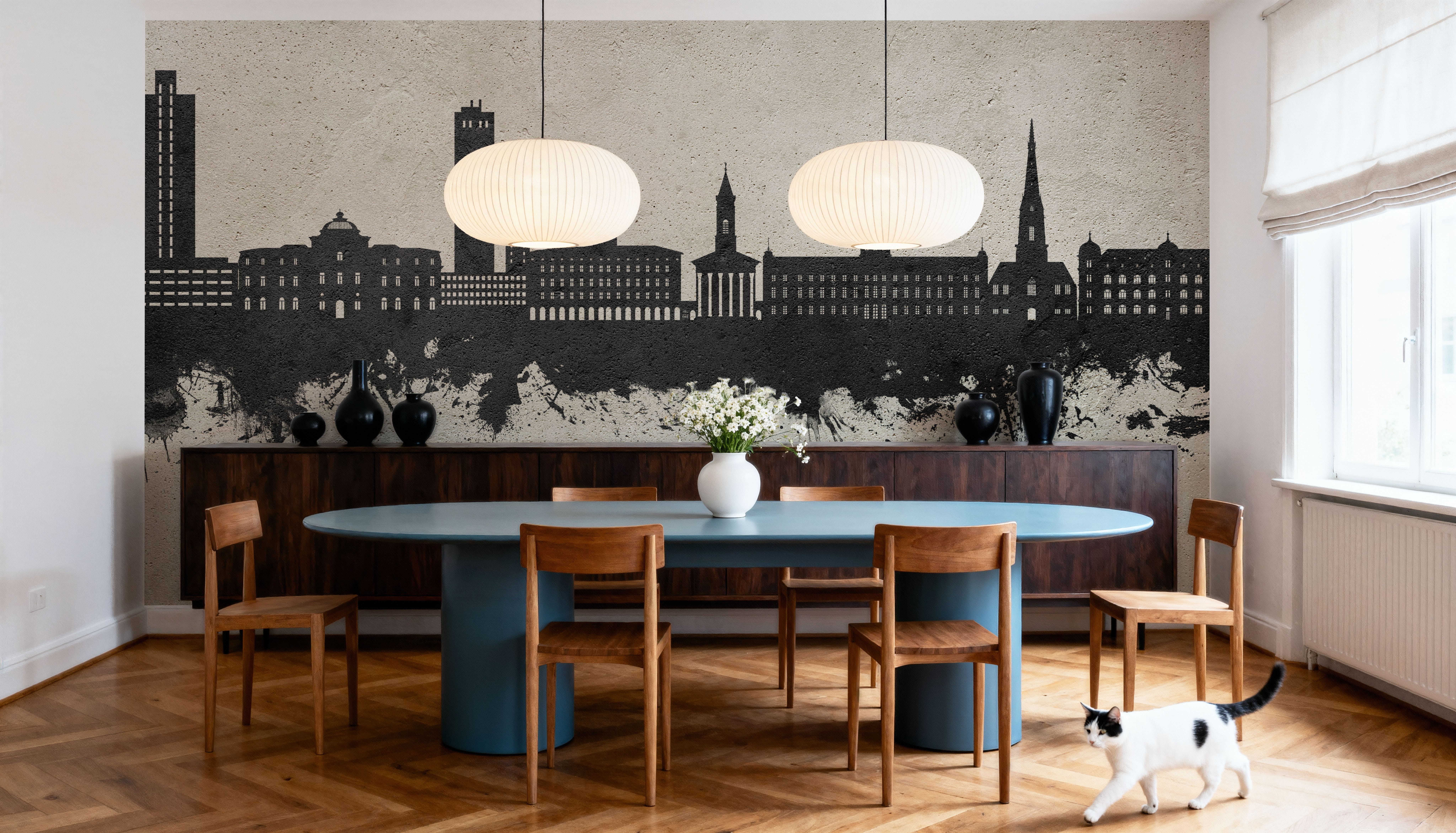 Karlsruhe Germany Skyline Concrete