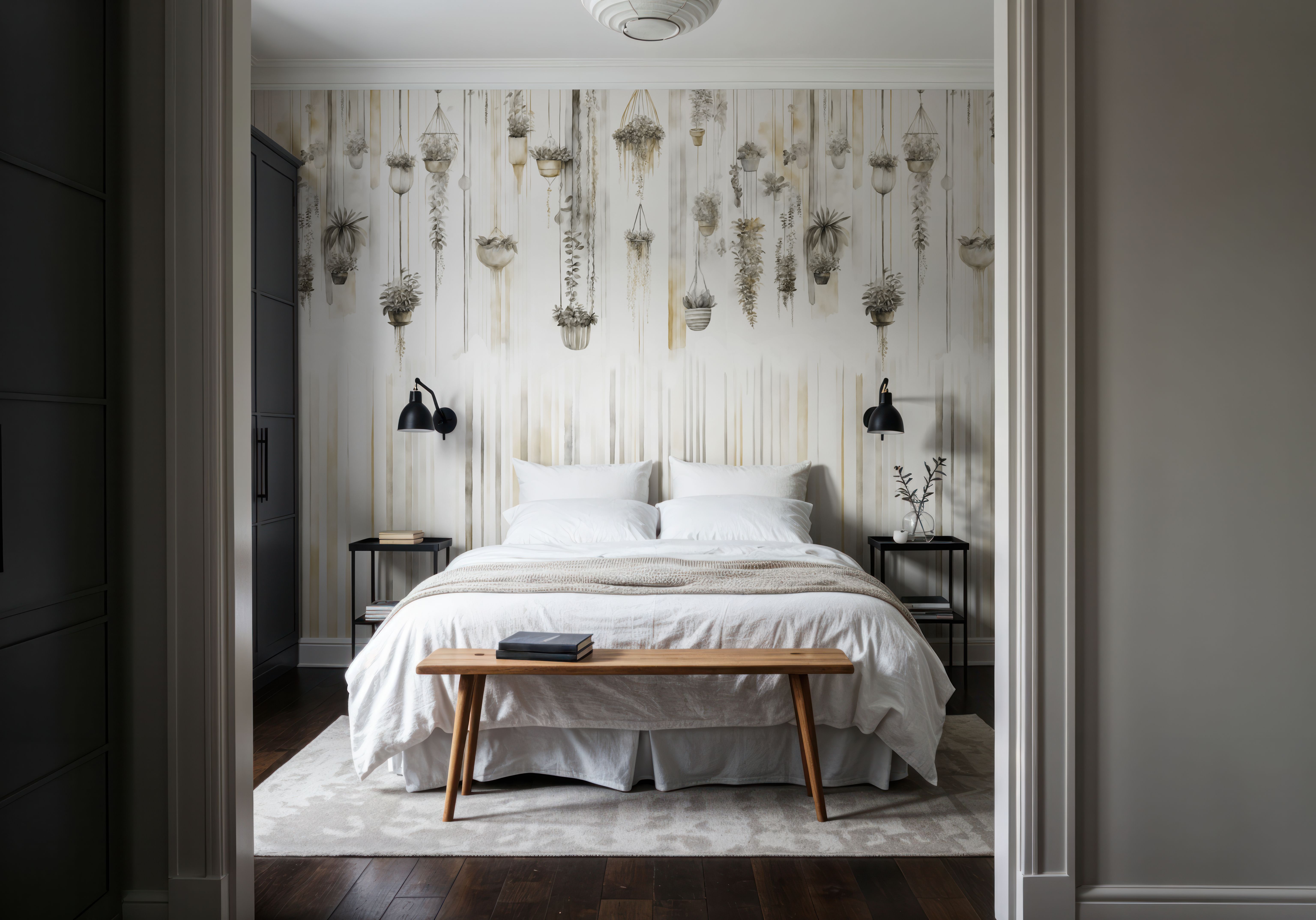 Hanging Watercolor Gardens