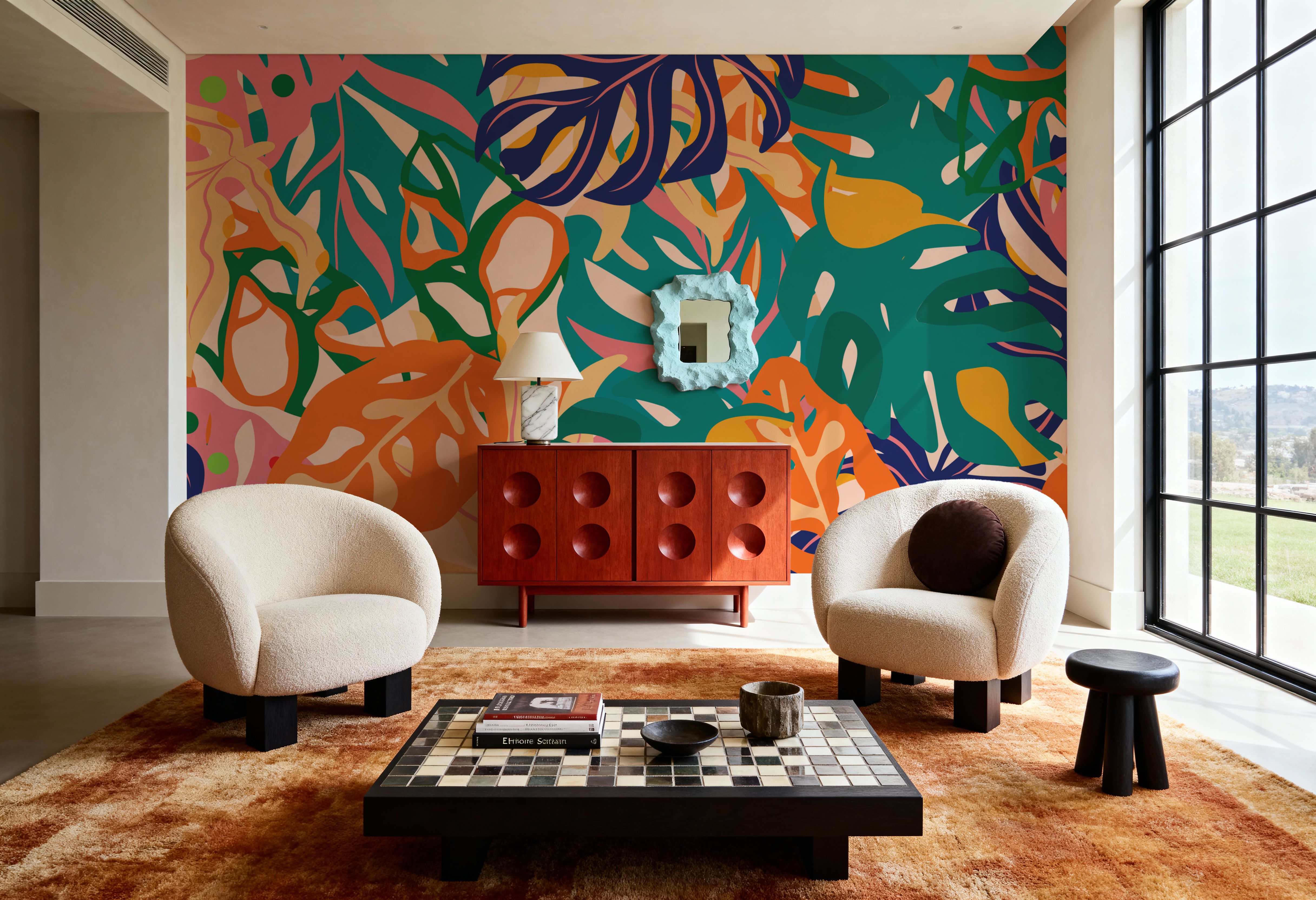 Contoured Monstera