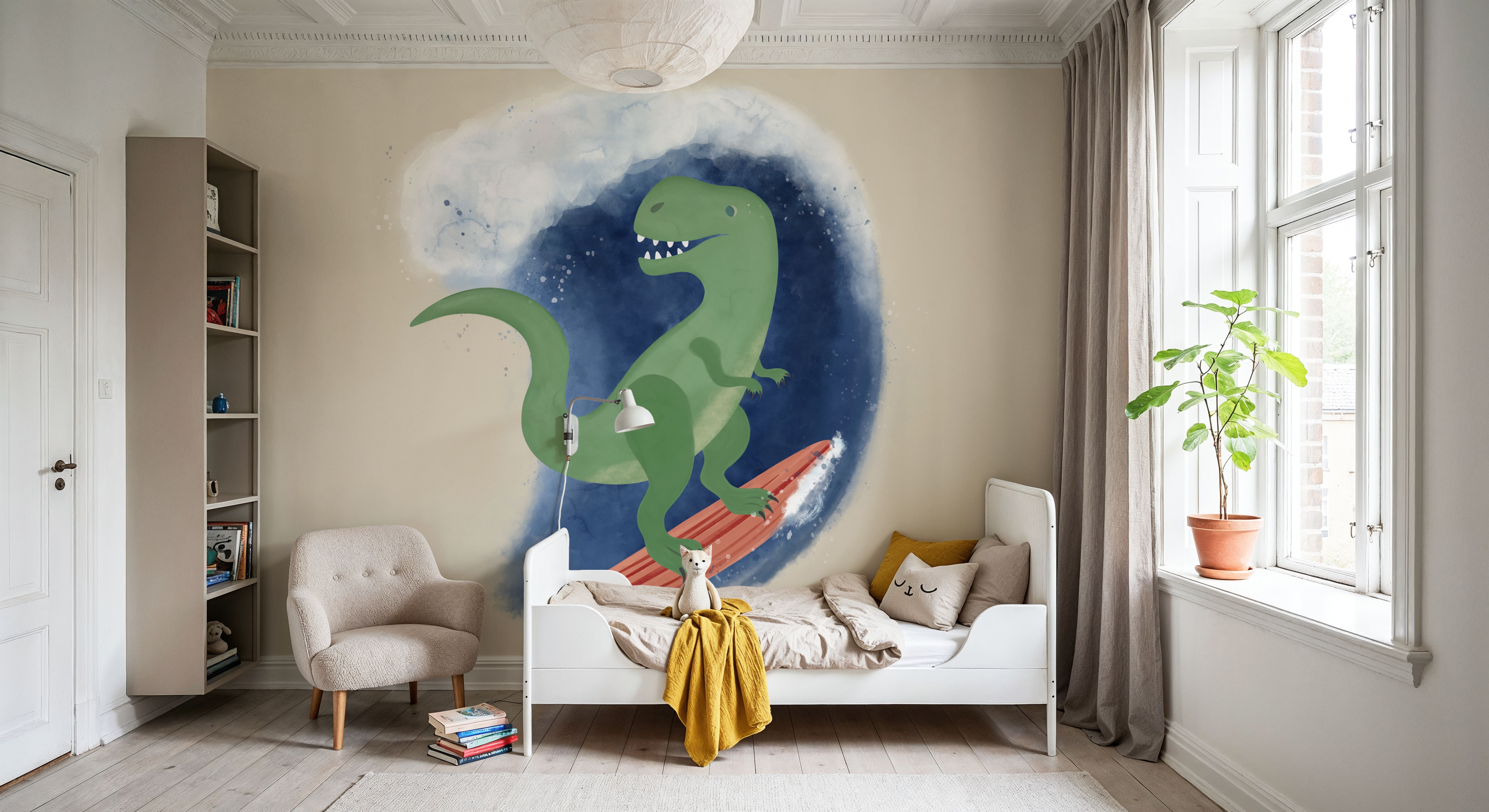 Surfing T-Rex