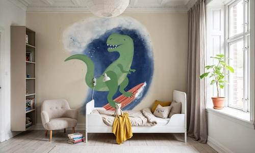 Surfing T-Rex