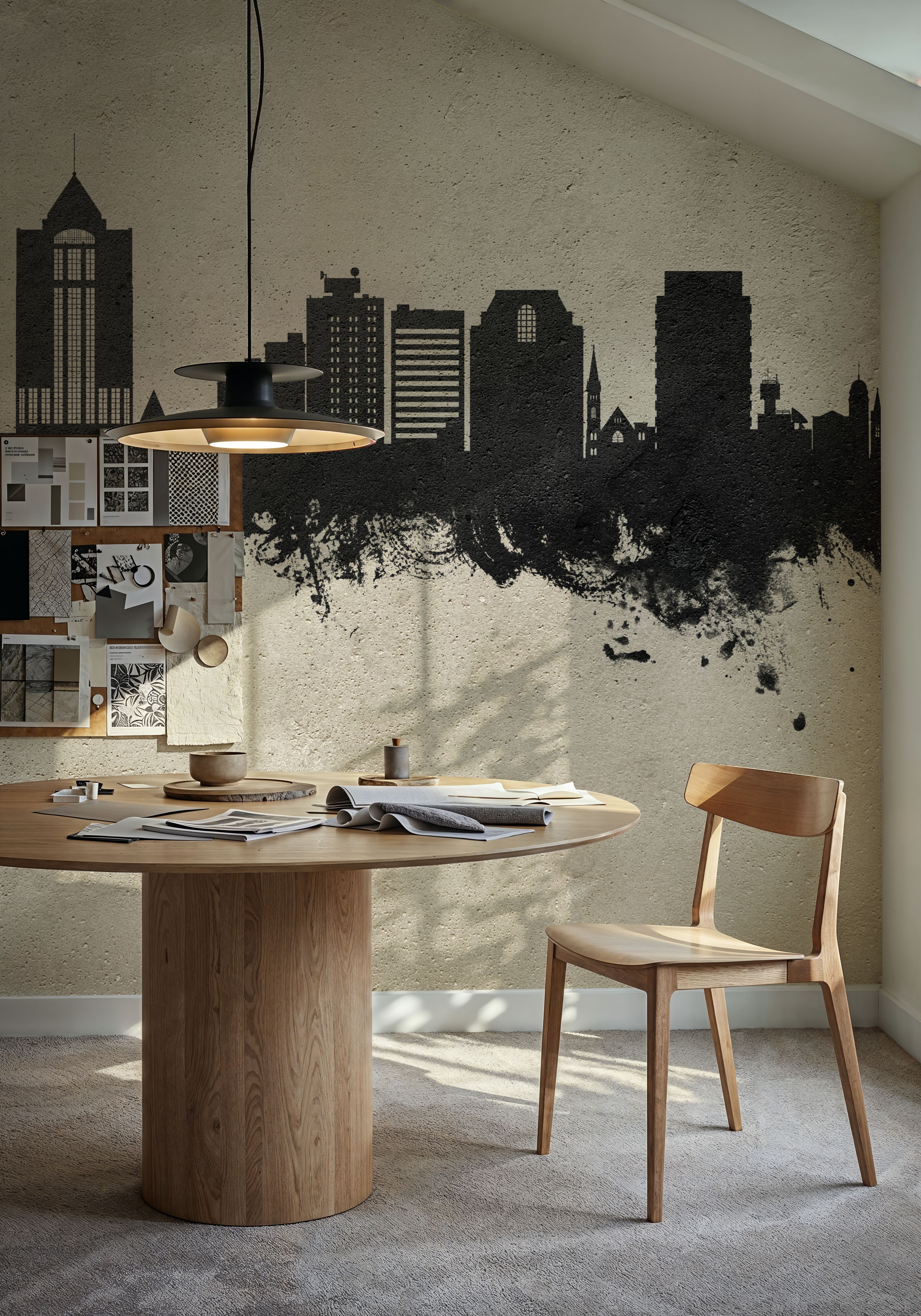 Roanoke Virginia Skyline Concrete