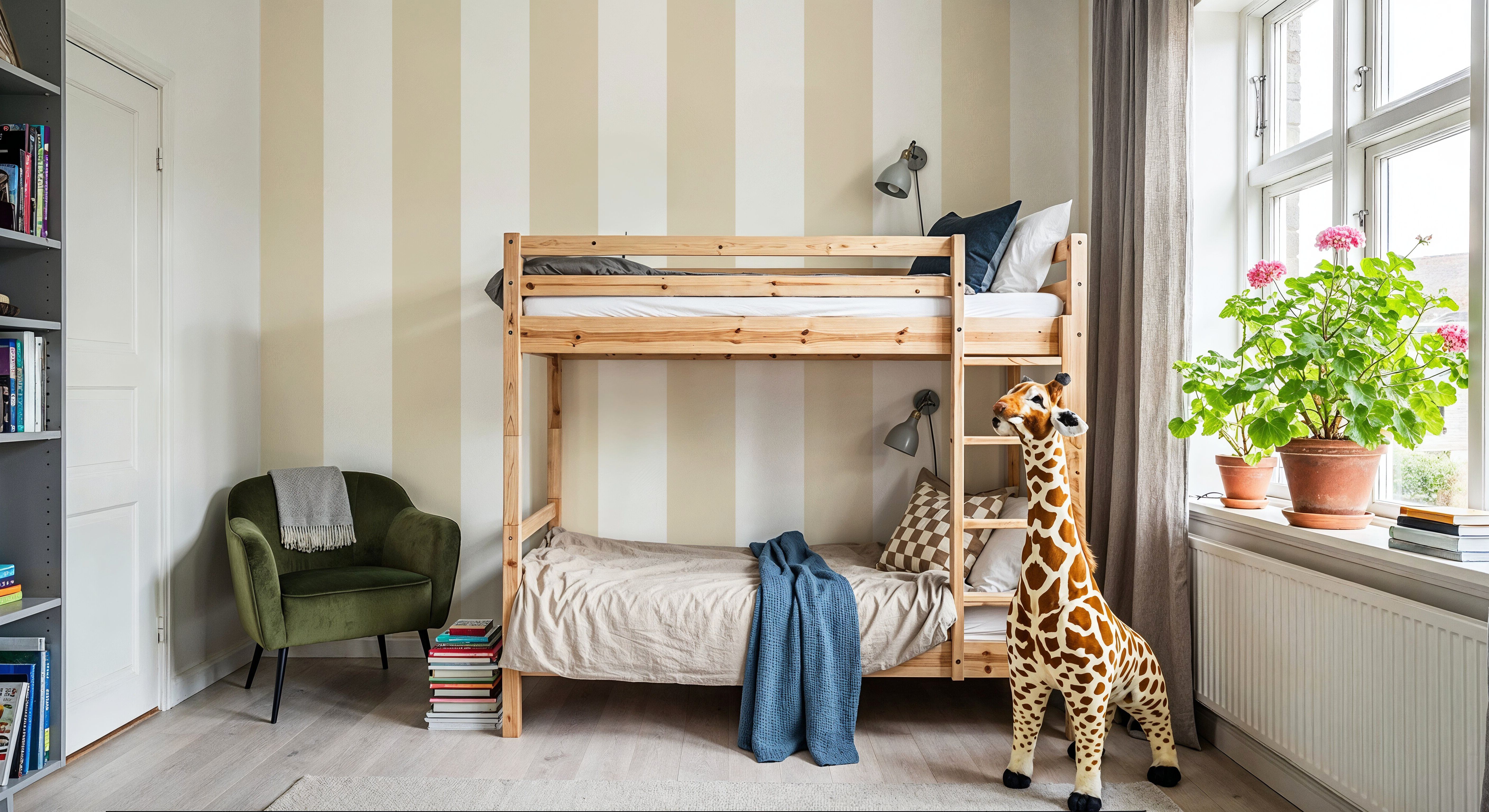 Circus Stripes, Beige
