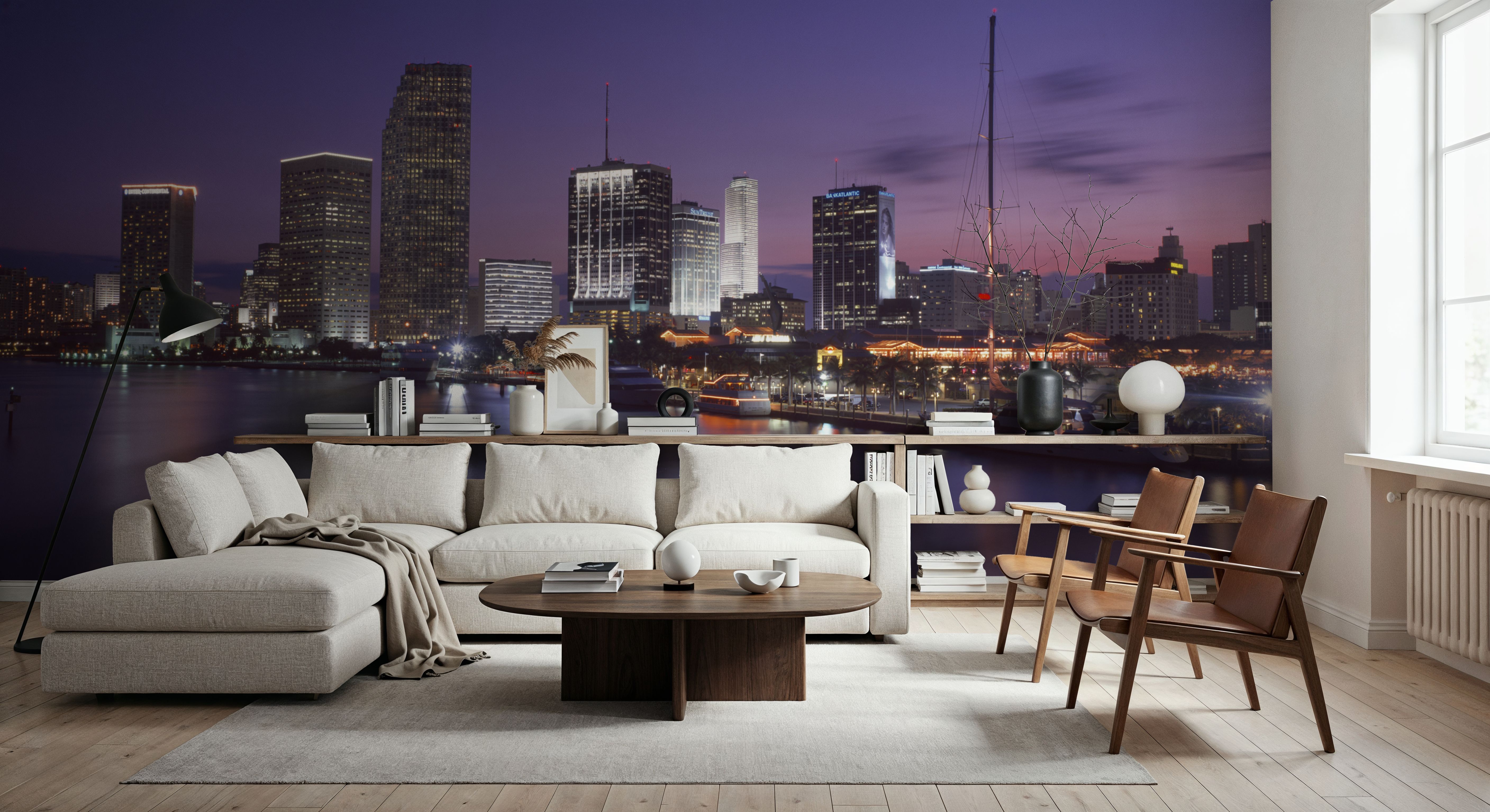 Sapphire Skyline, Tapeten