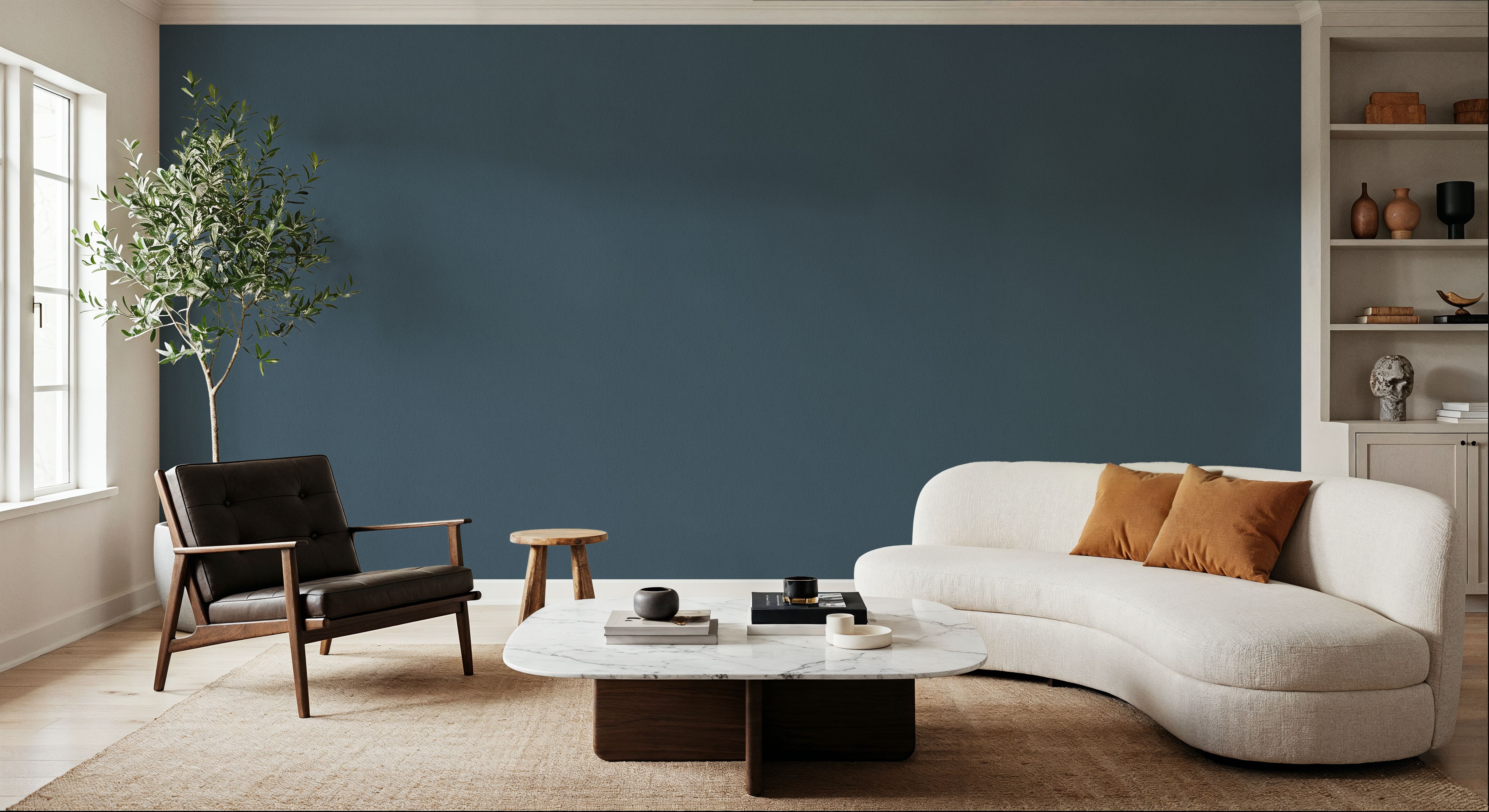 Faux Sand Stucco Finish, Aegean Blue