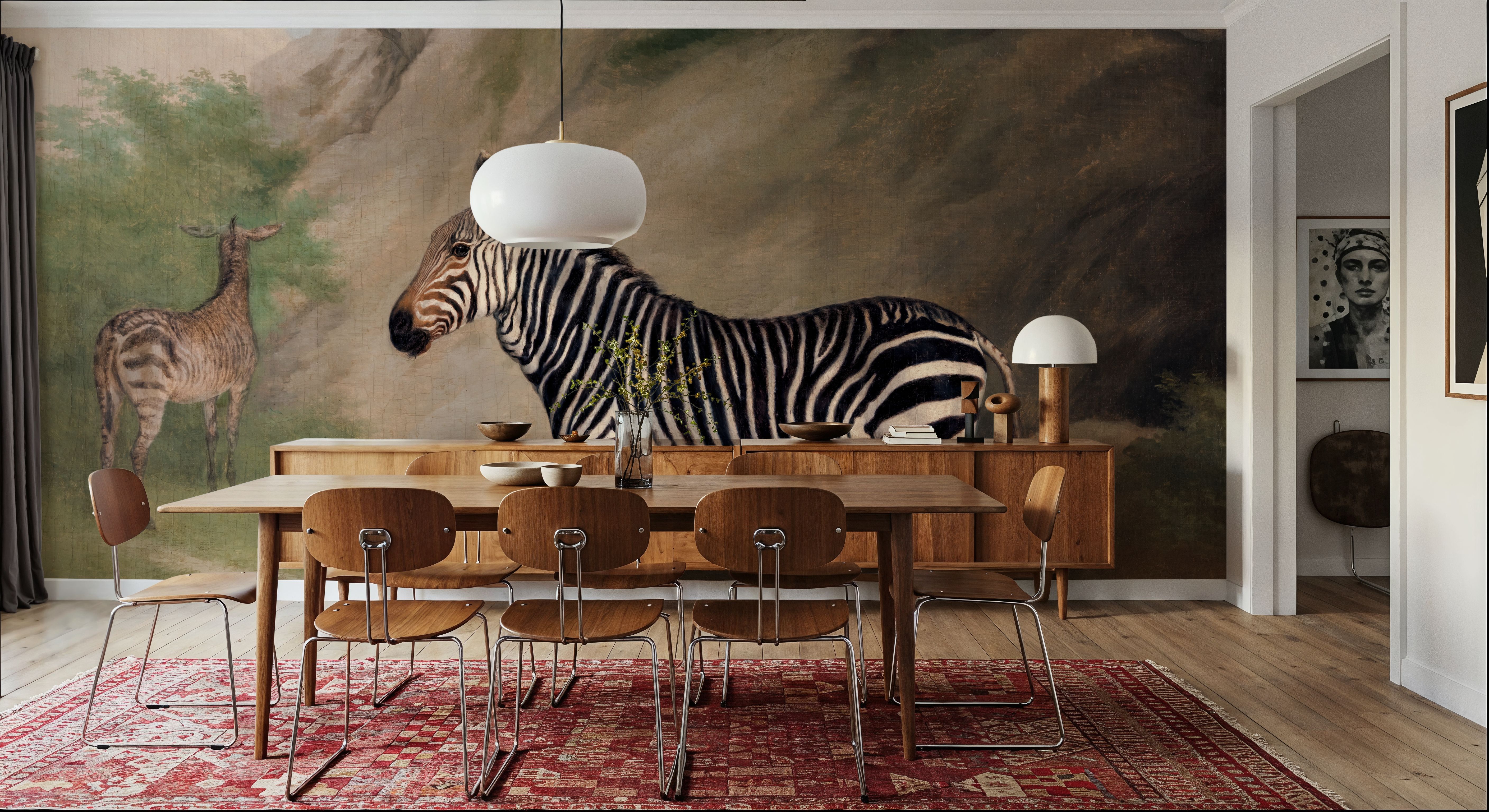Antique Zebras