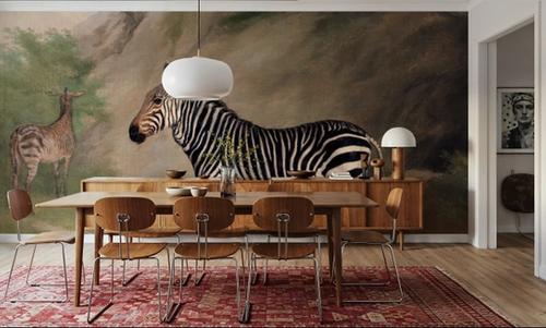 Antique Zebras
