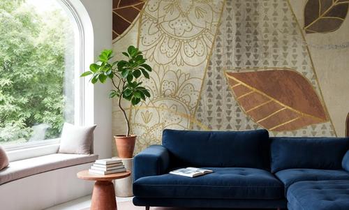 Bohemian Leaves IV Neutral