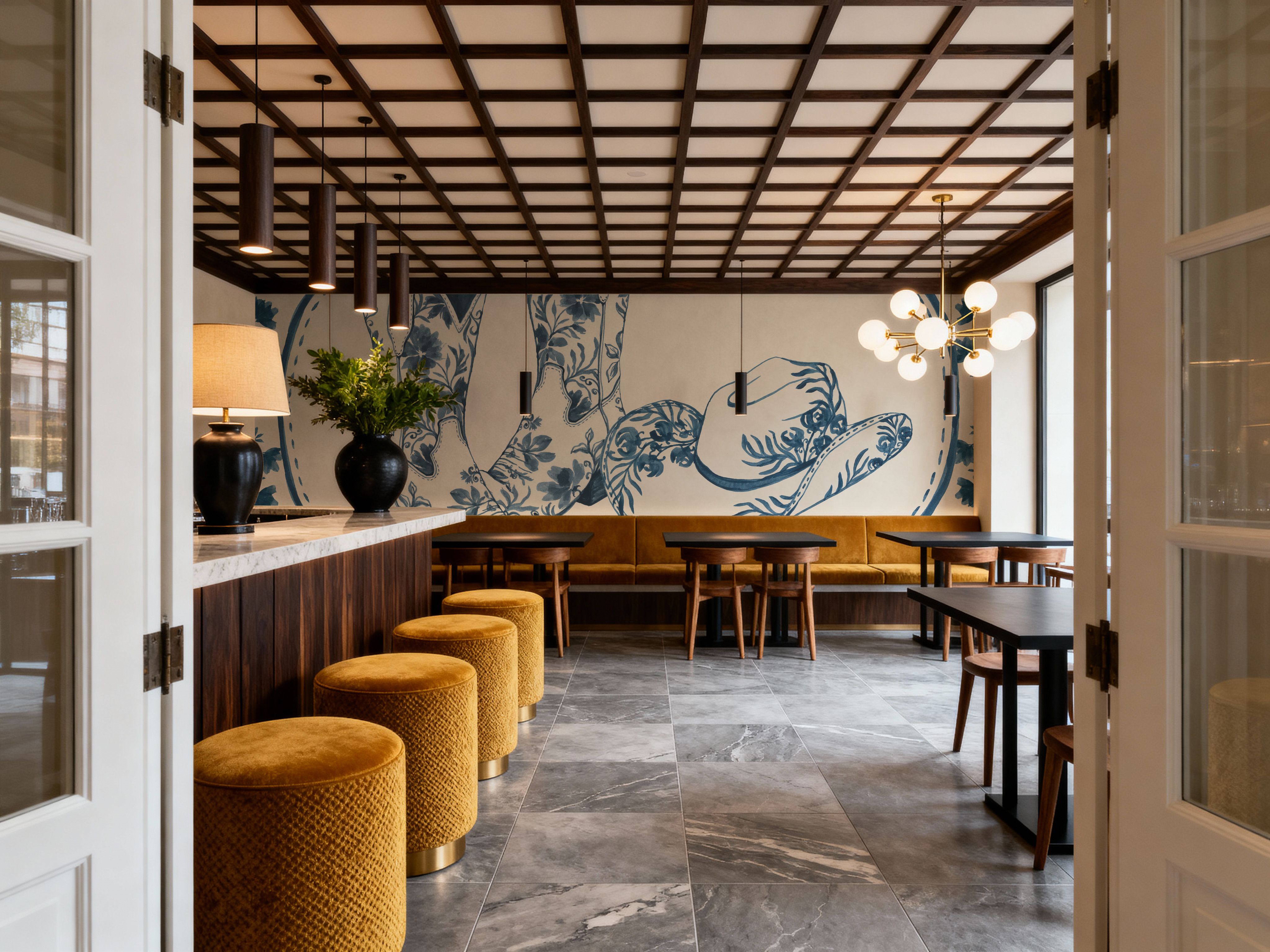 Chinoiserie Cowgirl V