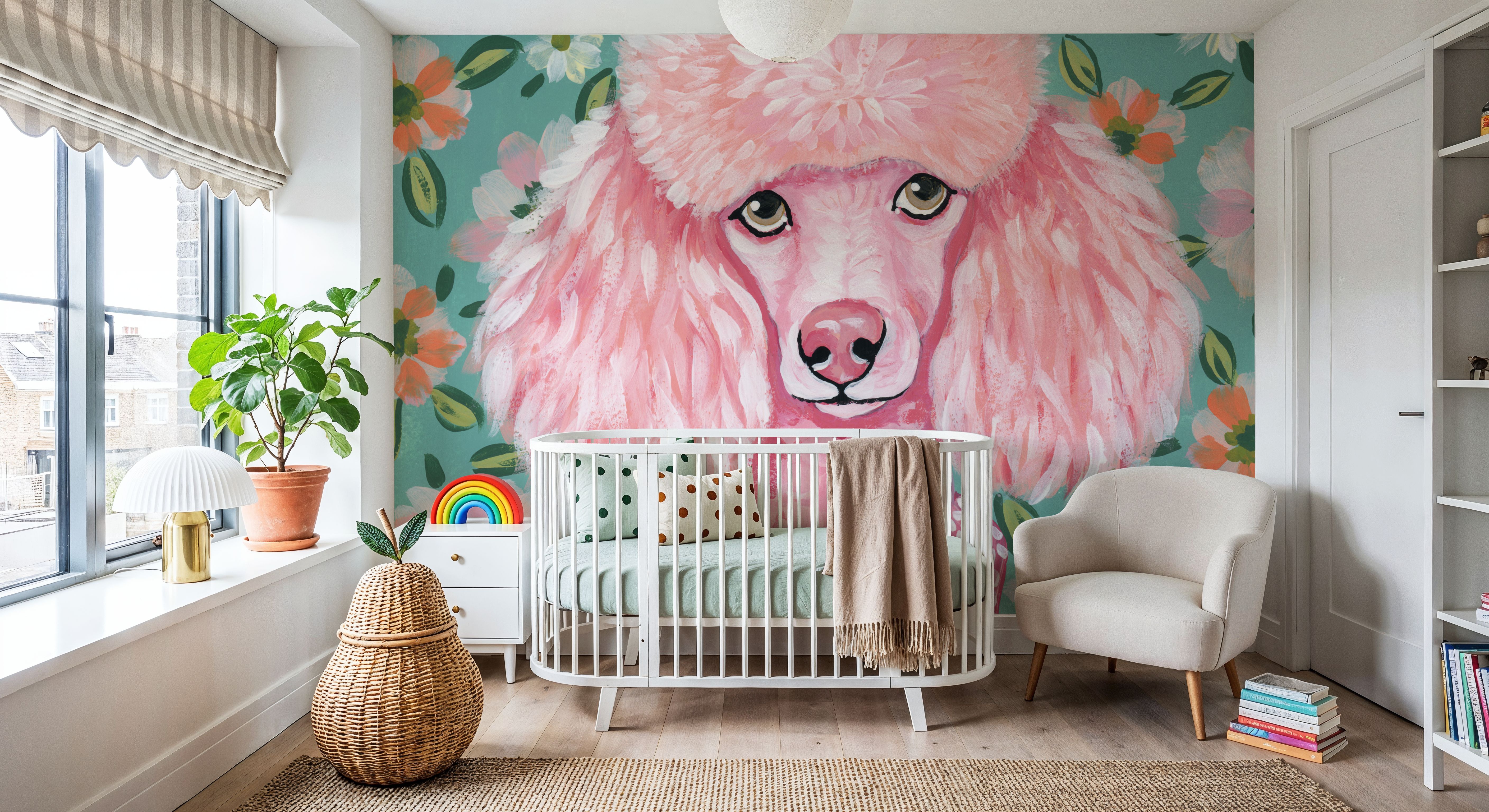 Poodle in Pink