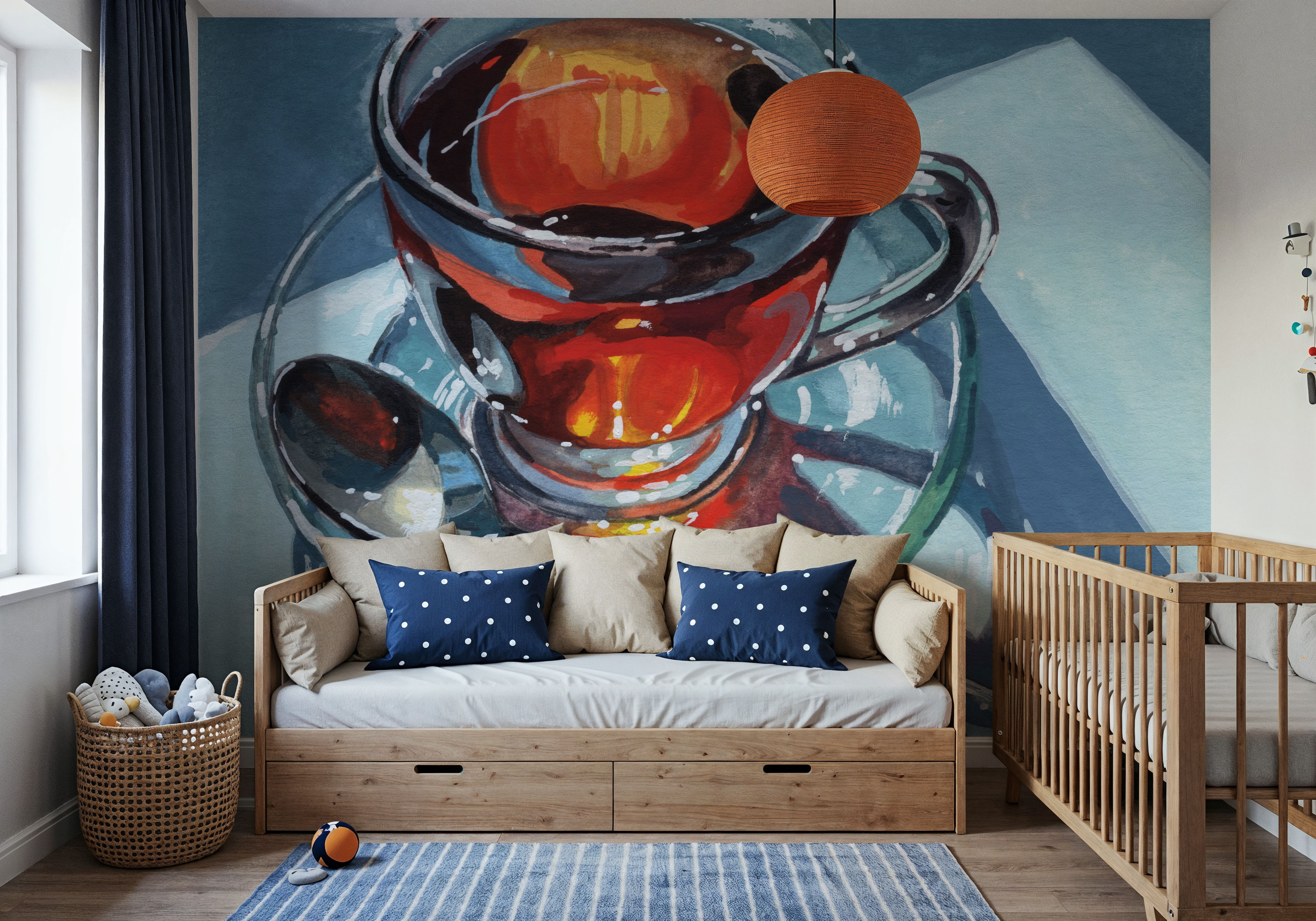 Clear Teacup Morning Light