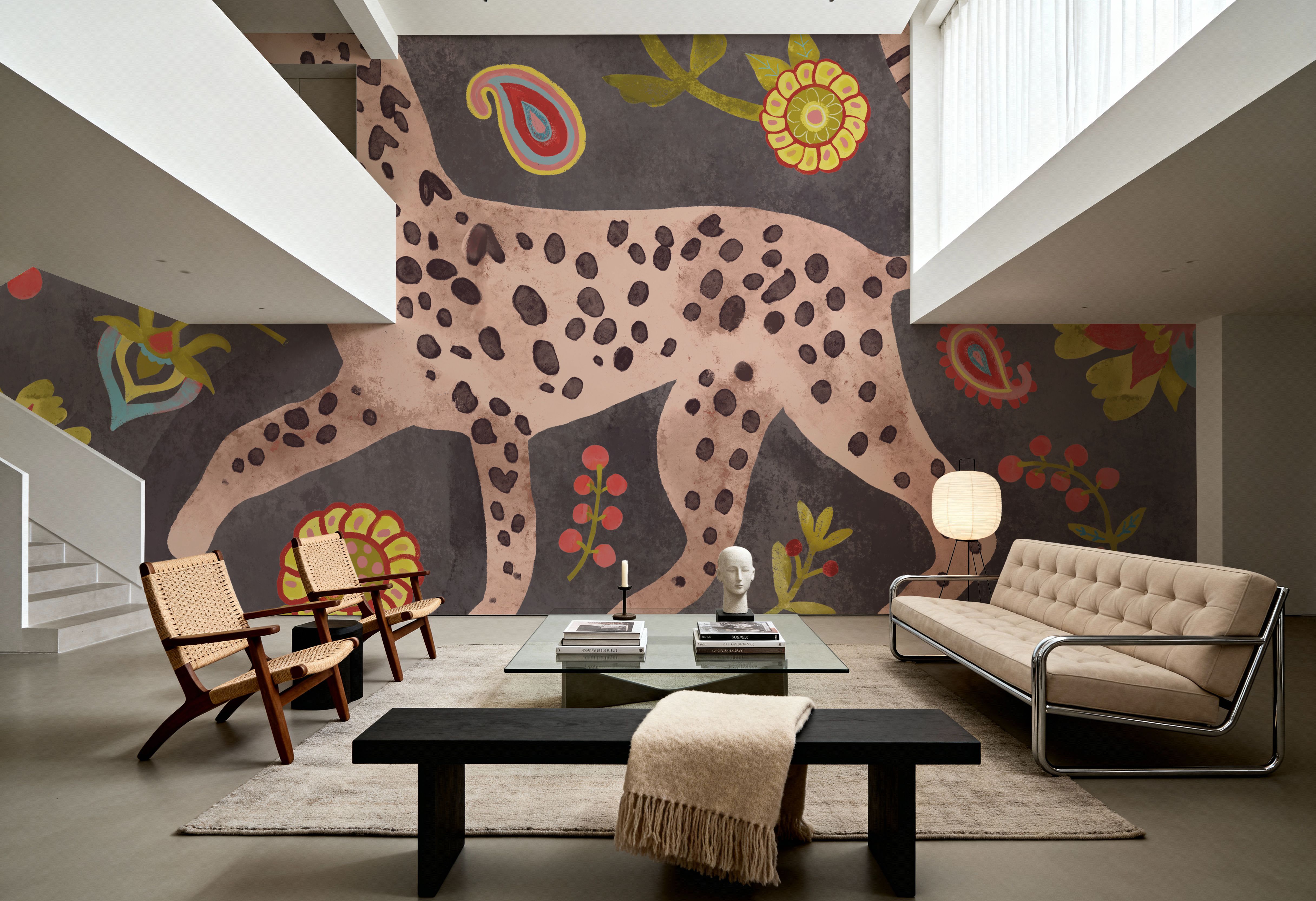 Leopard of the Jungle, Tapeten