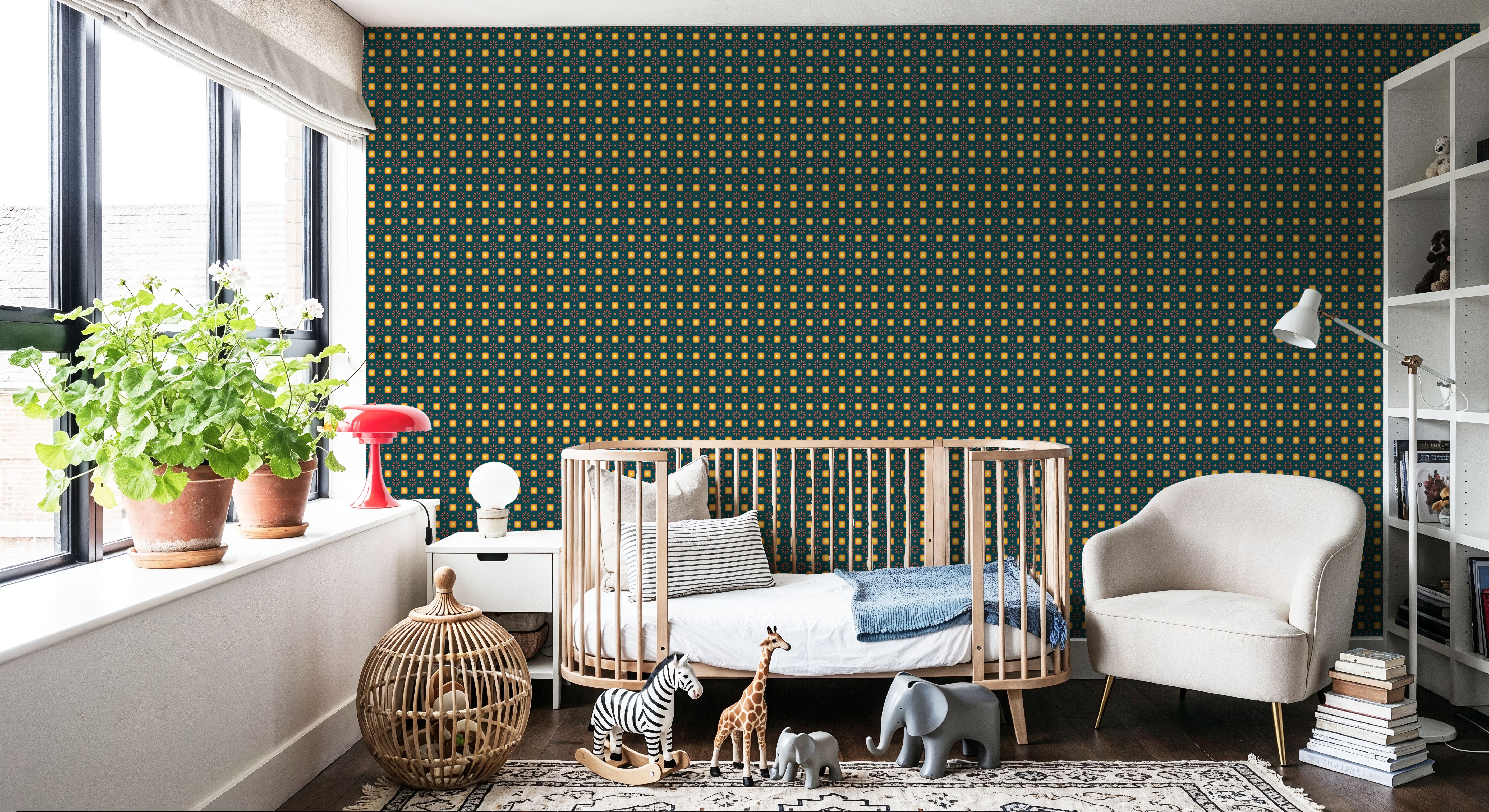 Kaleidoscope Detailed, Behang