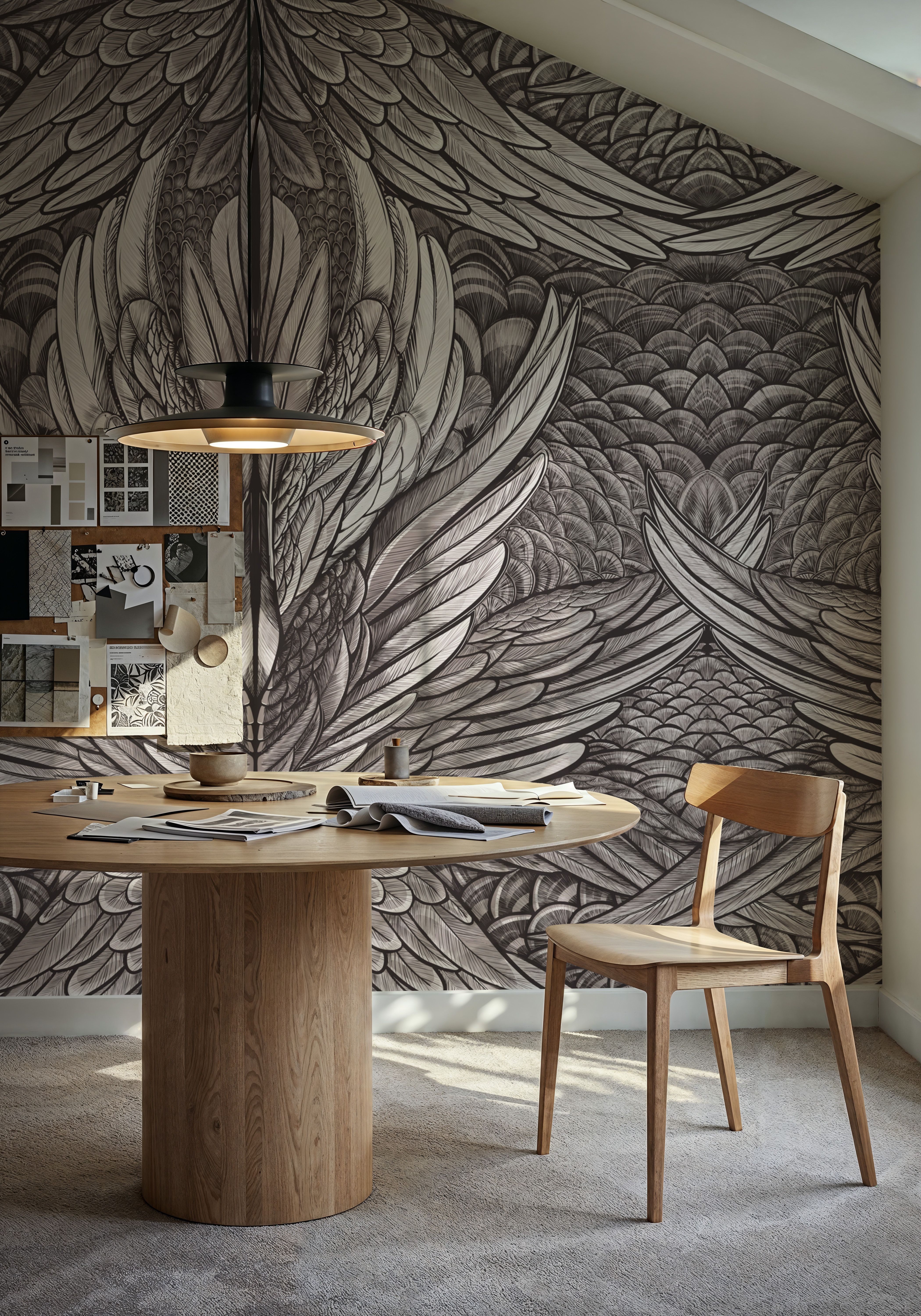 Irridescent Black&White