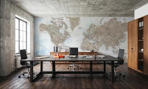 World Map Cities - Ghada